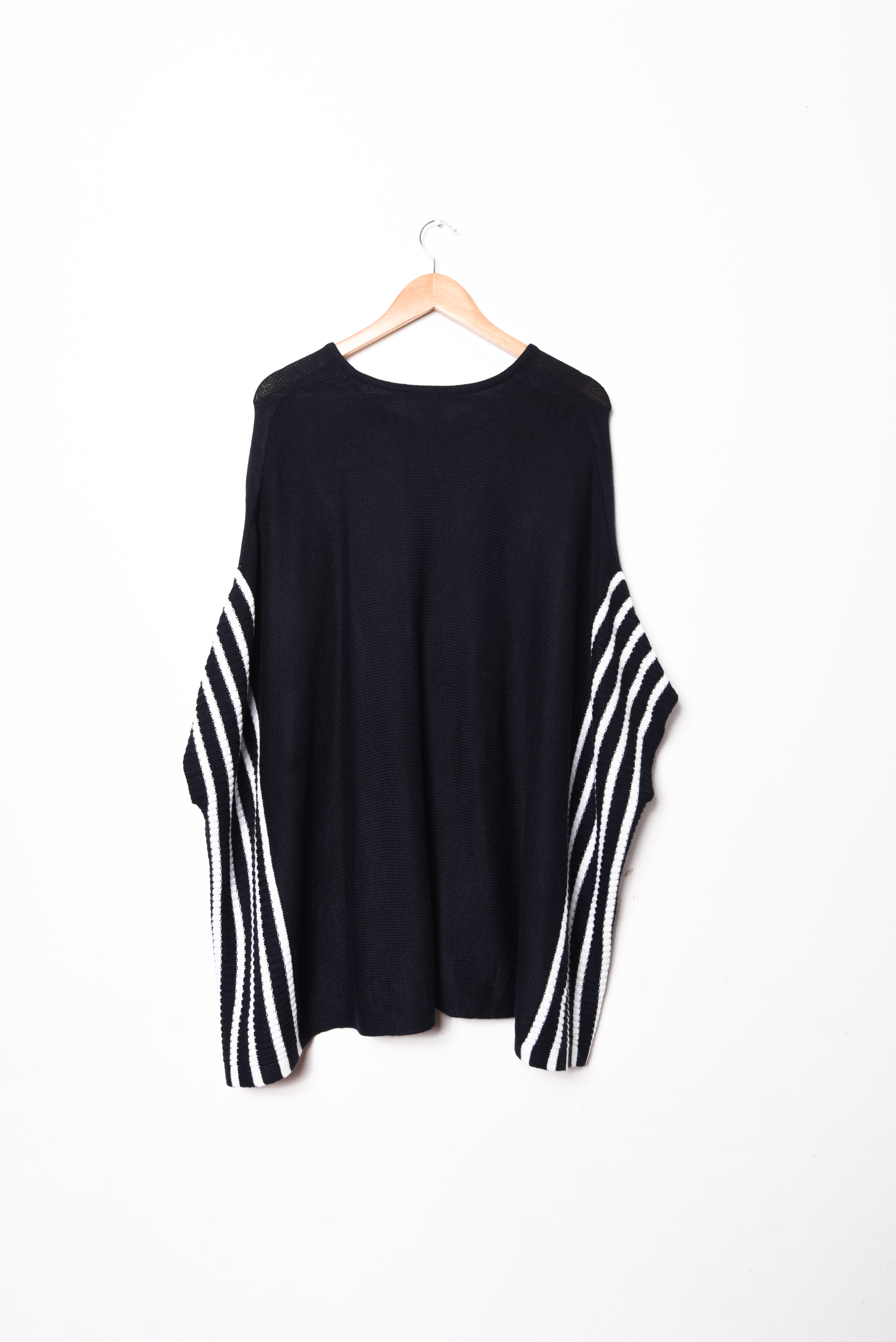 Chaleco poncho azul navy