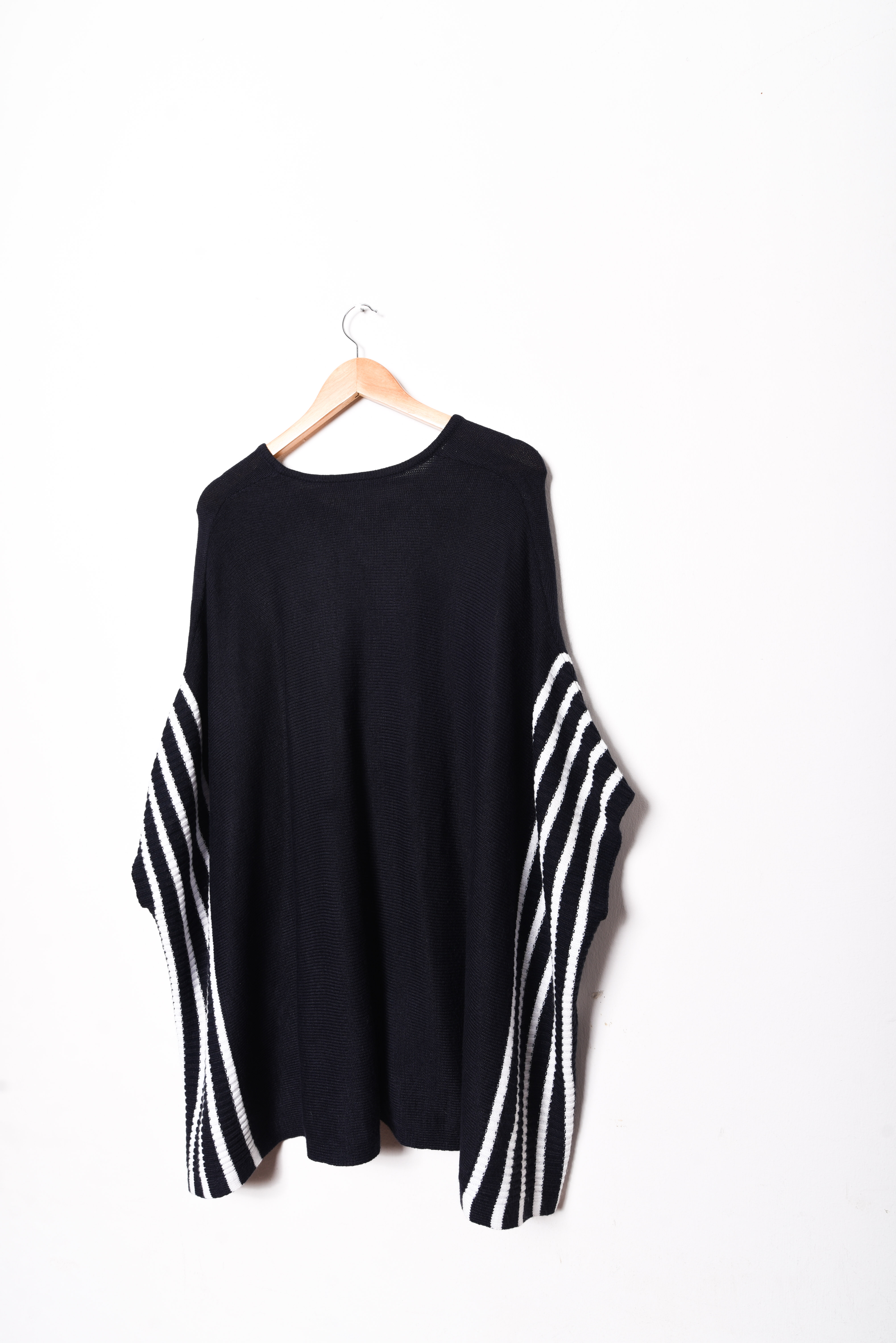 Chaleco poncho azul navy