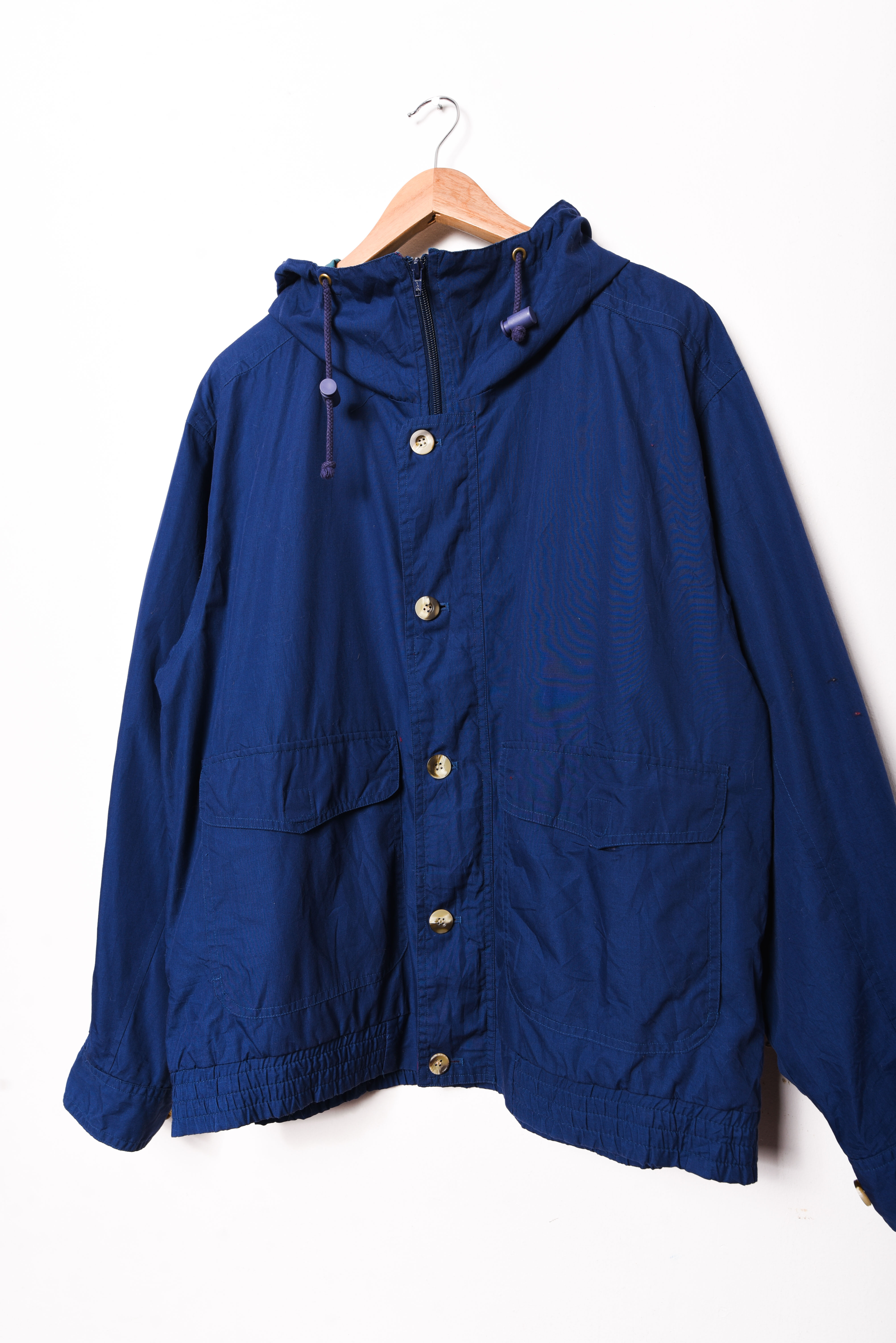 Cortaviento azul 90s