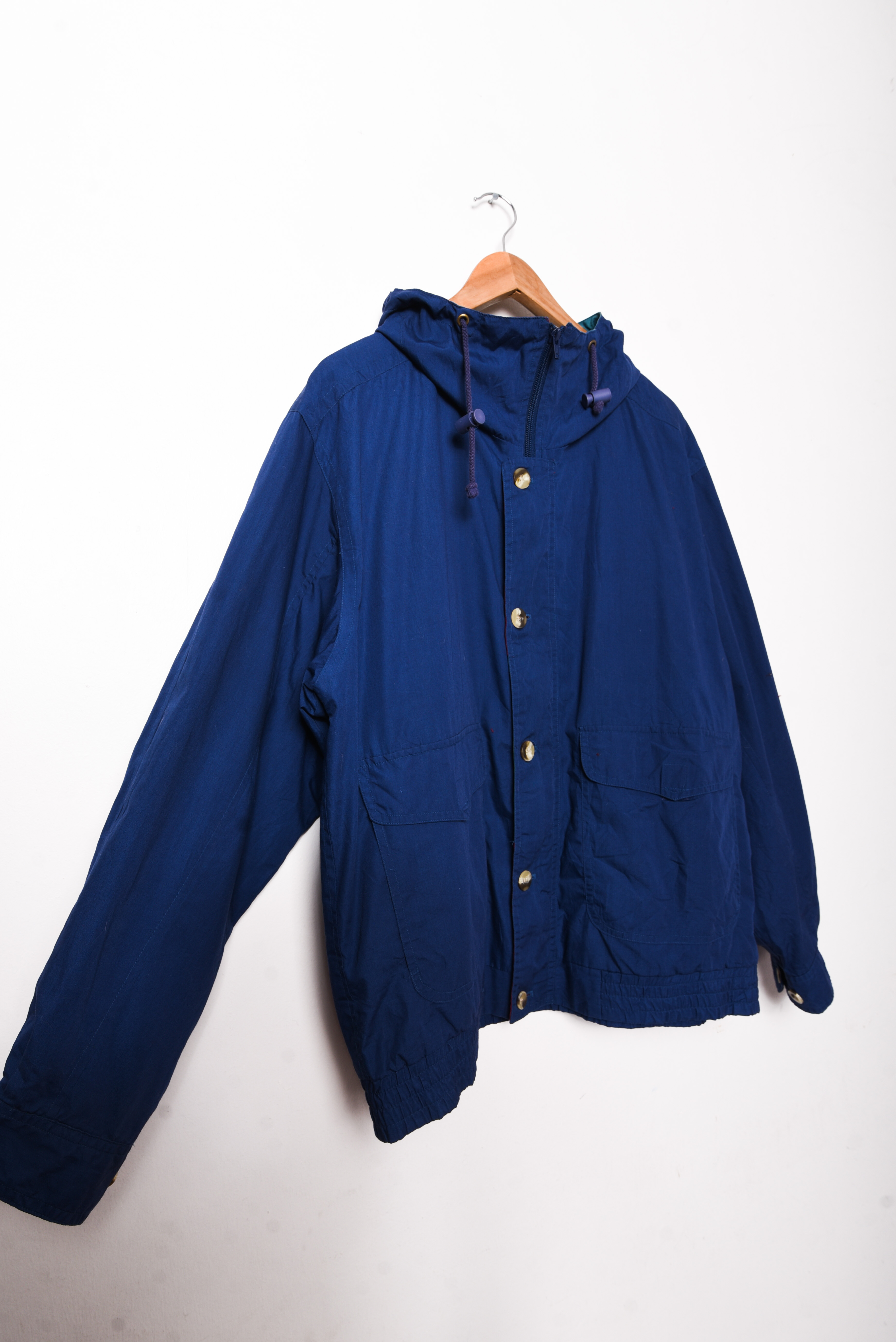 Cortaviento azul 90s