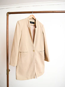 Blazer nude formal