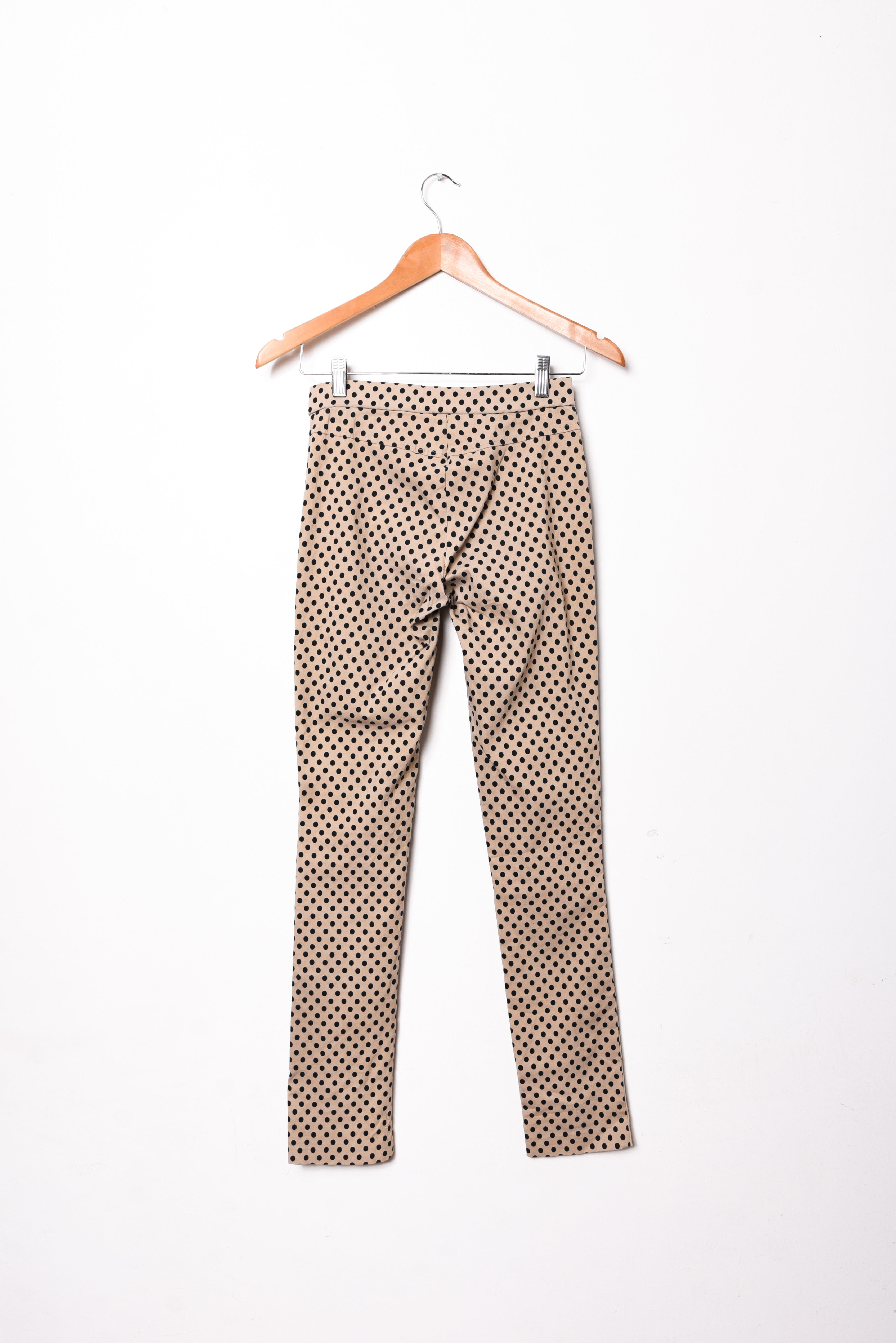 Pantalón café polka dots