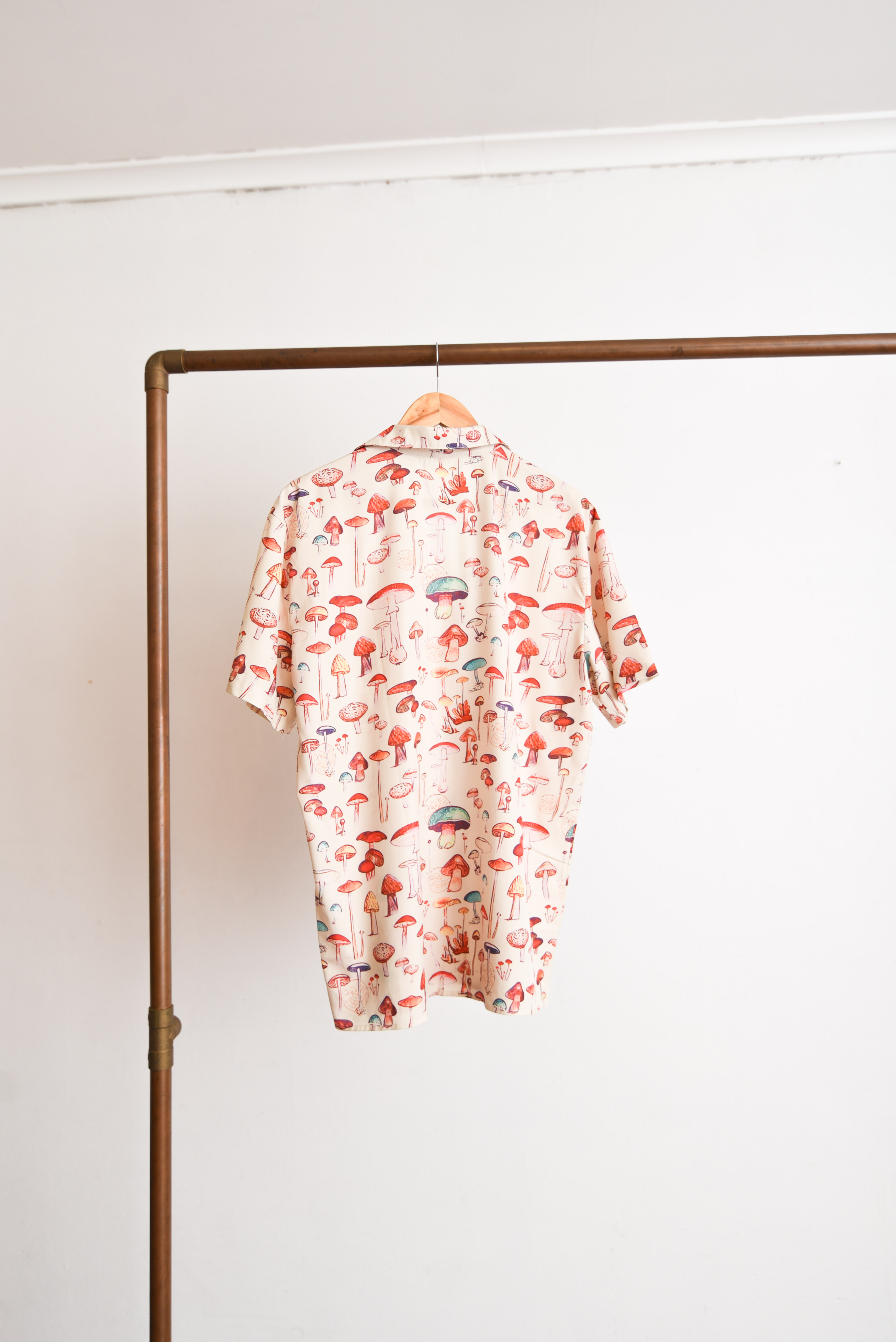 Camisa fungi print