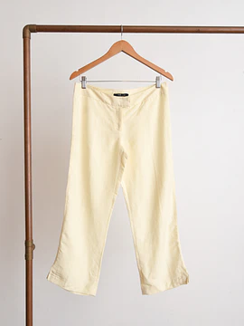 Pantalón marfil y2k