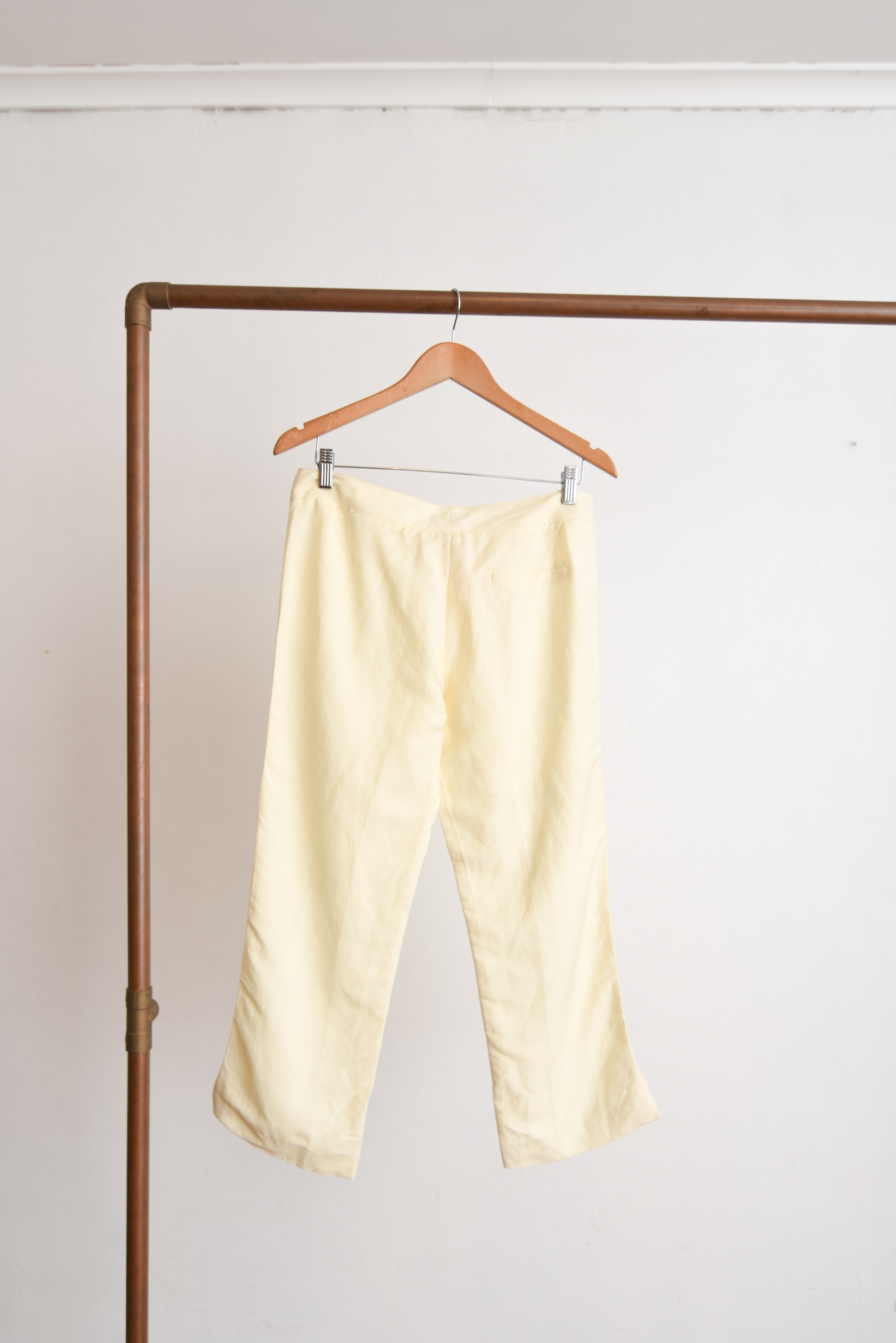 Pantalón marfil y2k