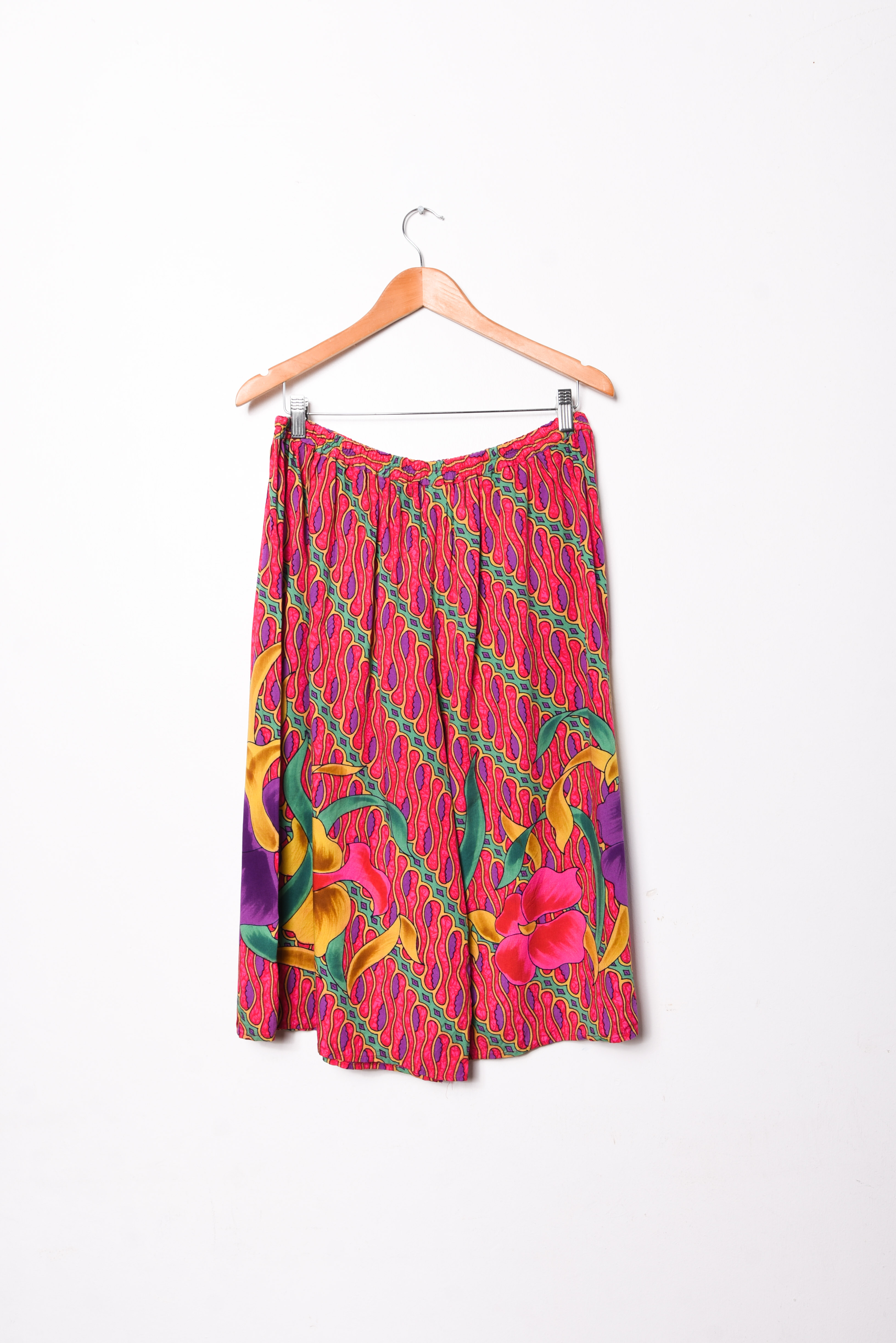 Palazzo vintage rosado flor
