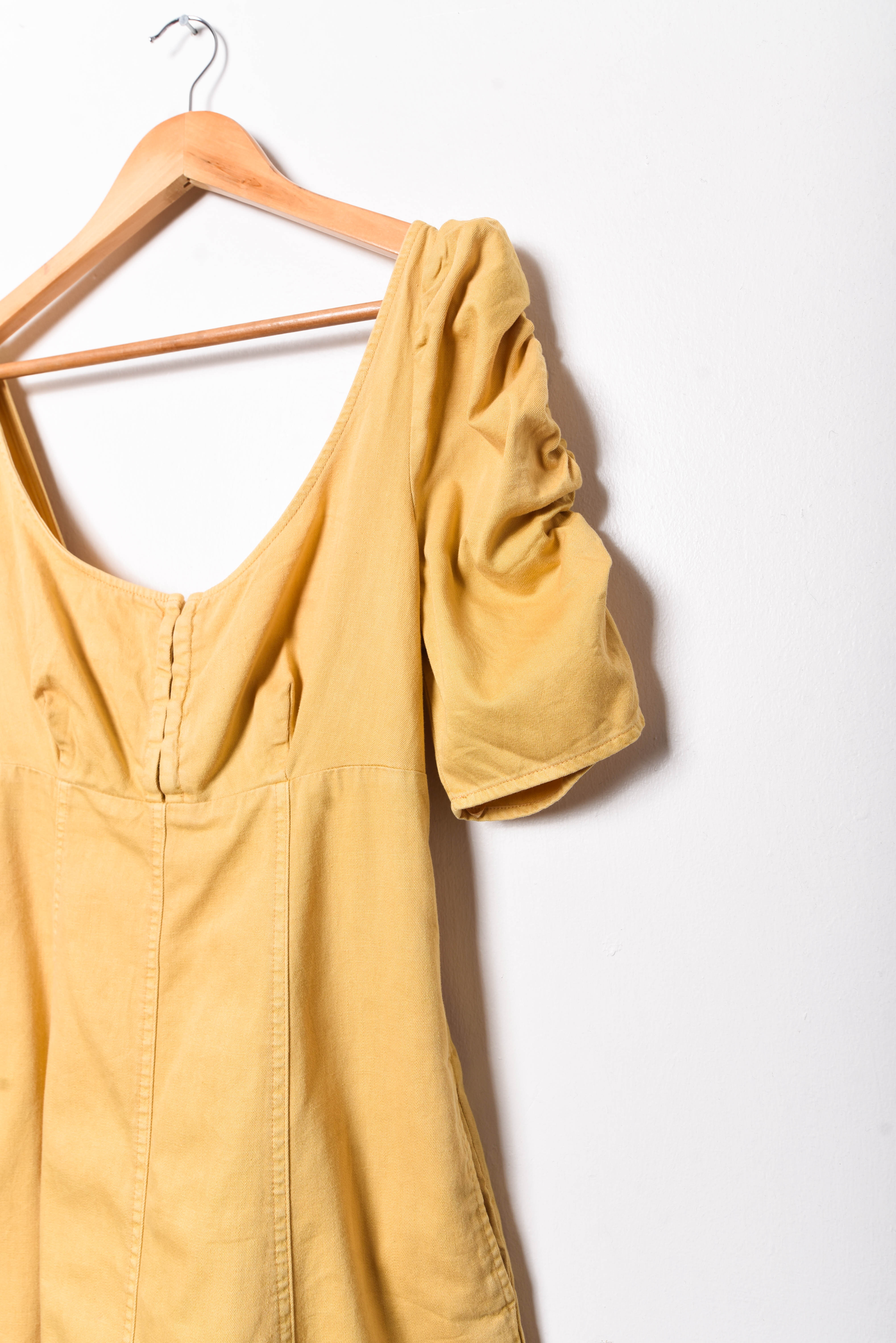 Vestido amarillo globo Free People