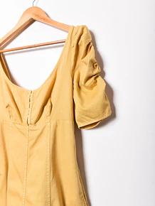 Vestido amarillo globo Free People