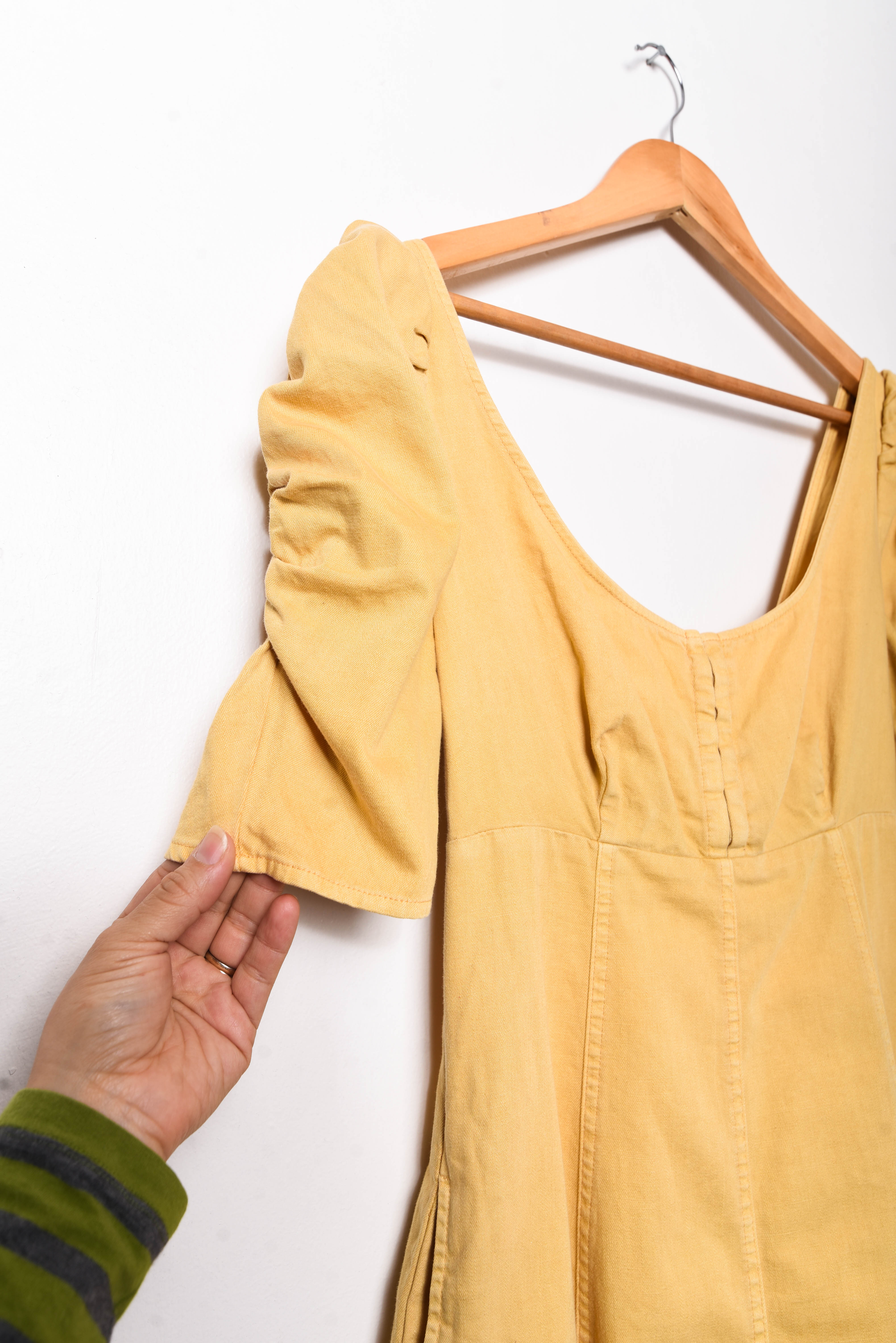 Vestido amarillo globo Free People