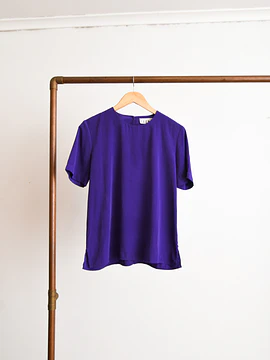 Blusa morada 90s
