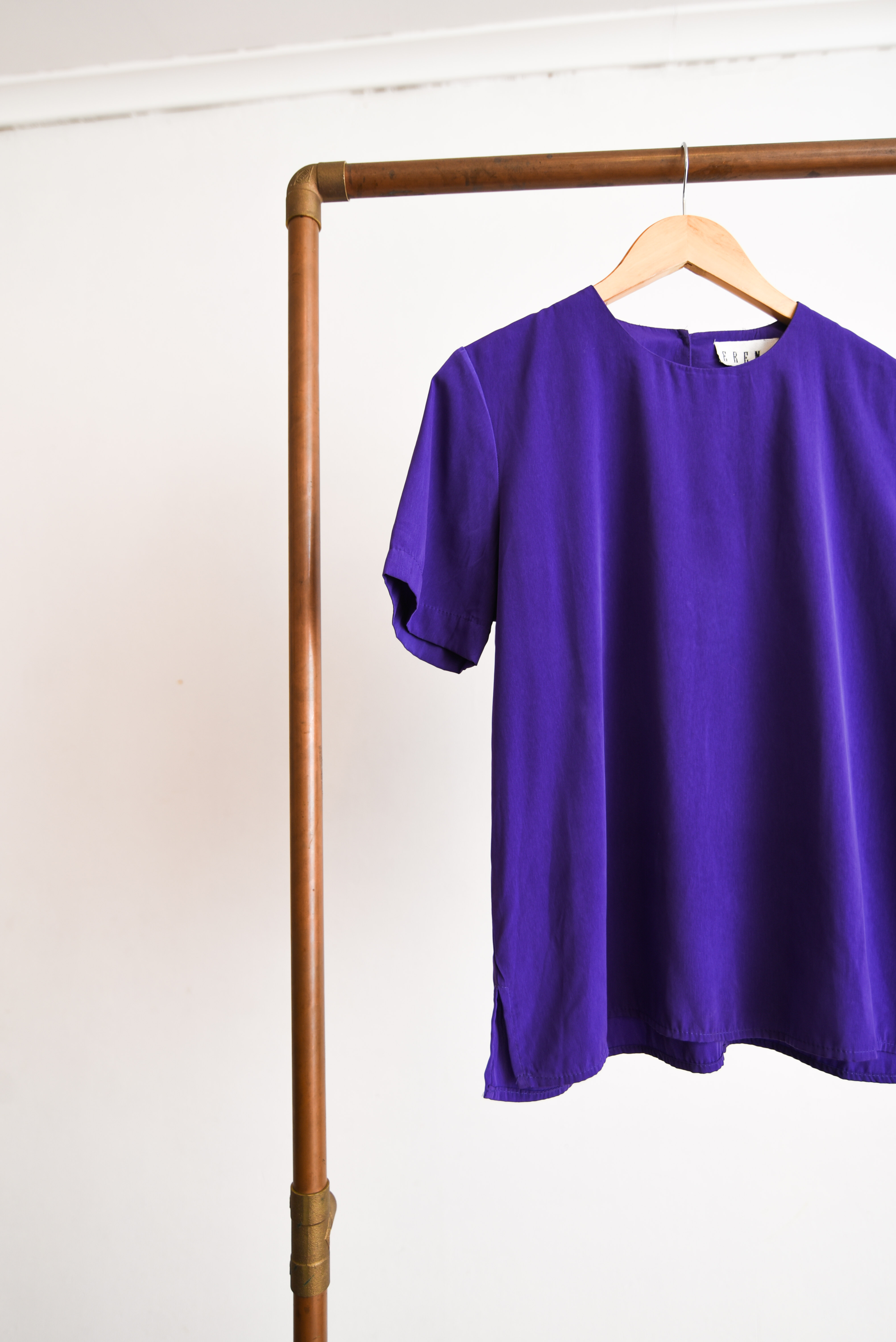 Blusa morada 90s