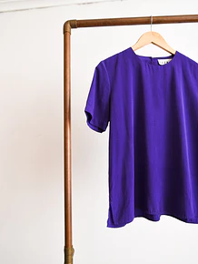 Blusa morada 90s
