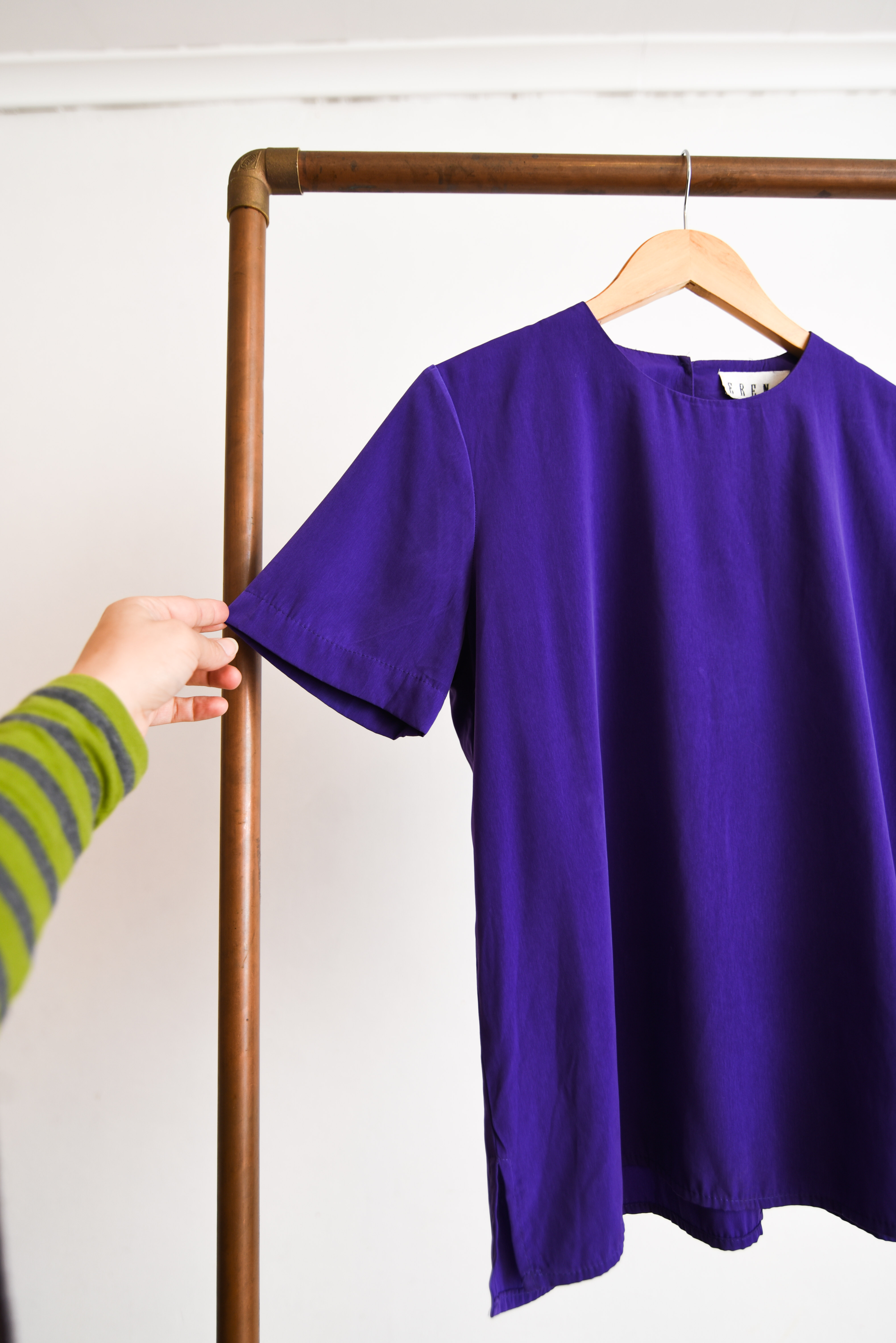 Blusa morada 90s