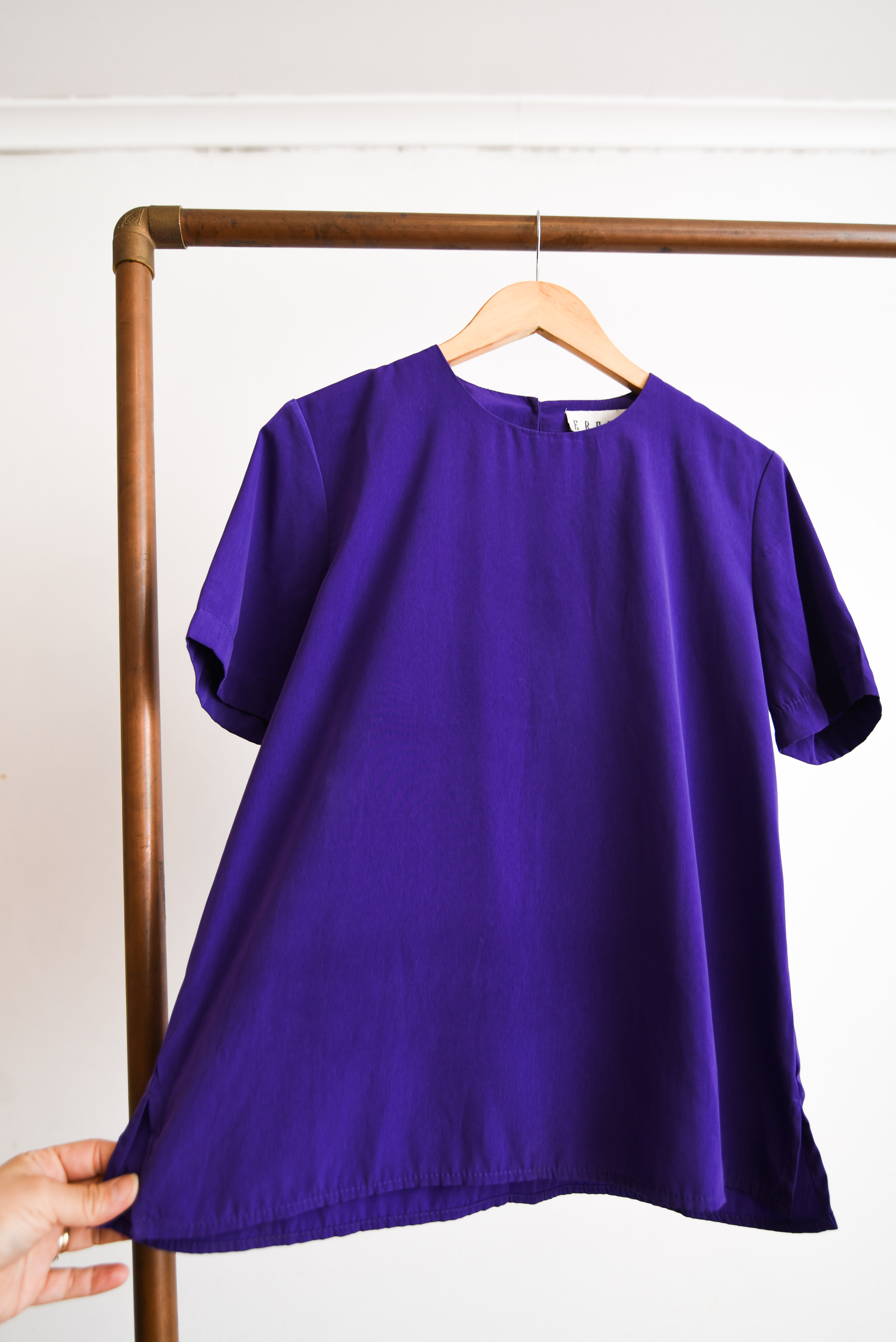 Blusa morada 90s