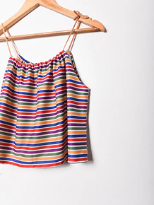 Top rayado 70s