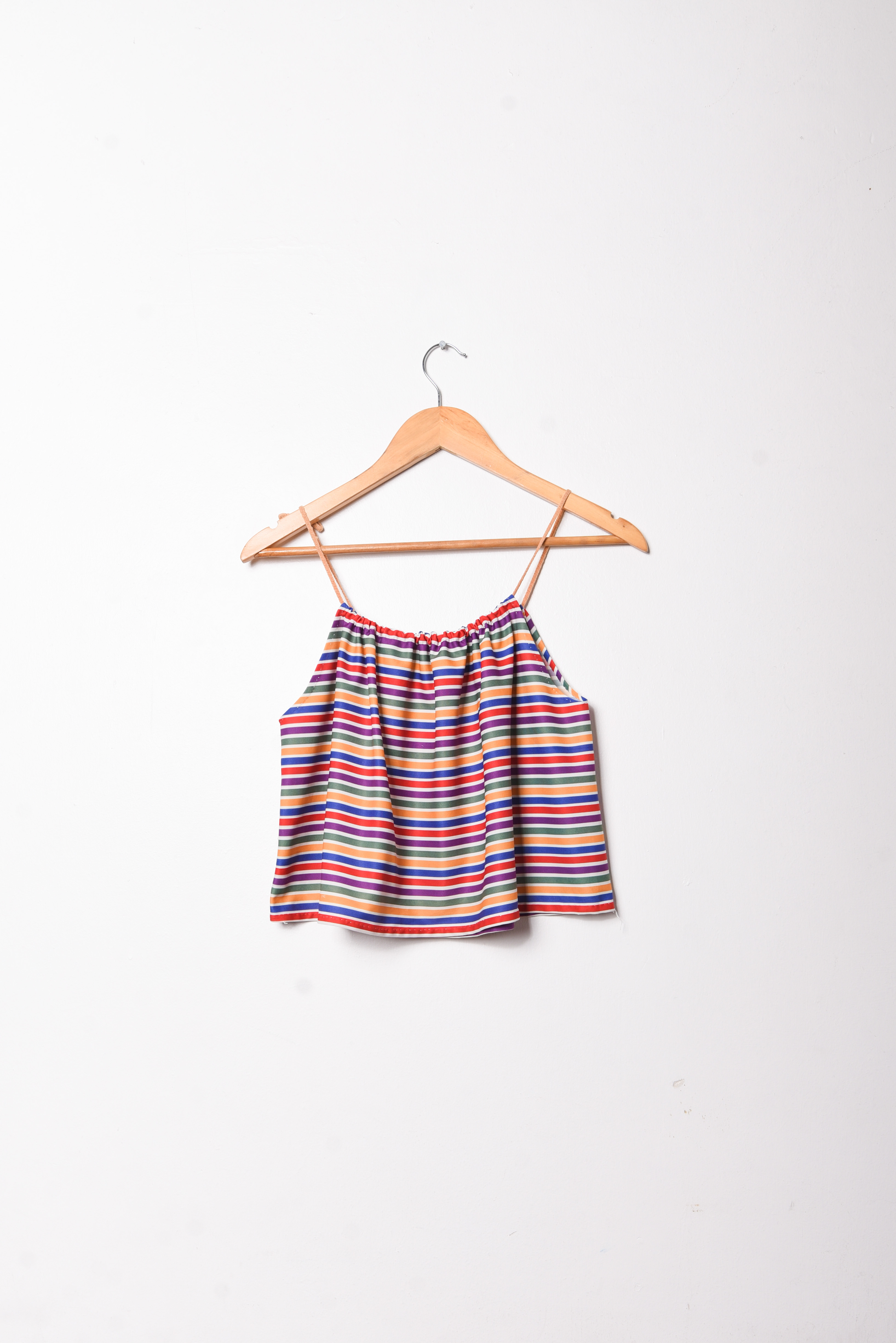 Top rayado 70s