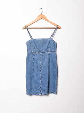Vestido Topshop Moto denim