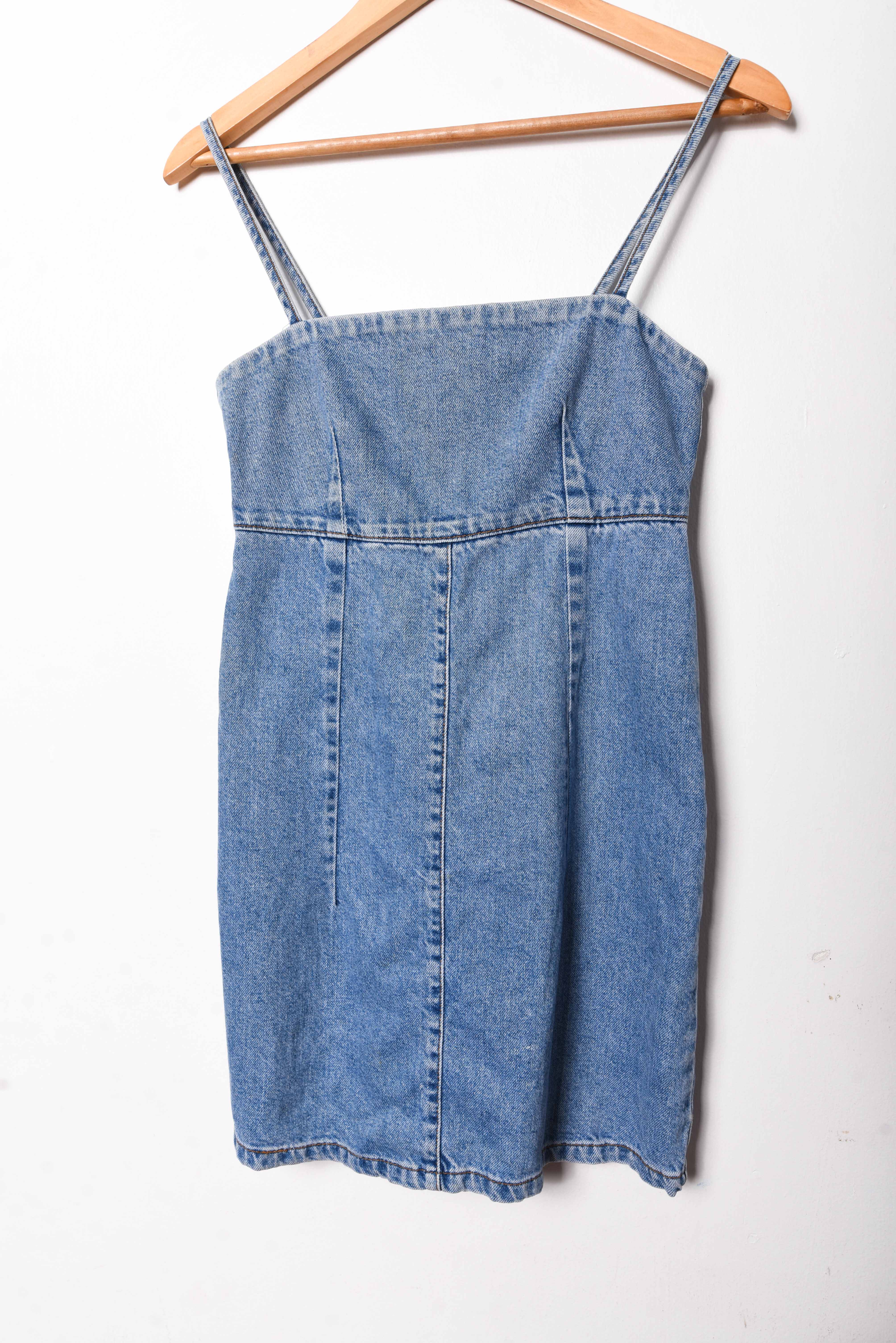 Vestido Topshop Moto denim