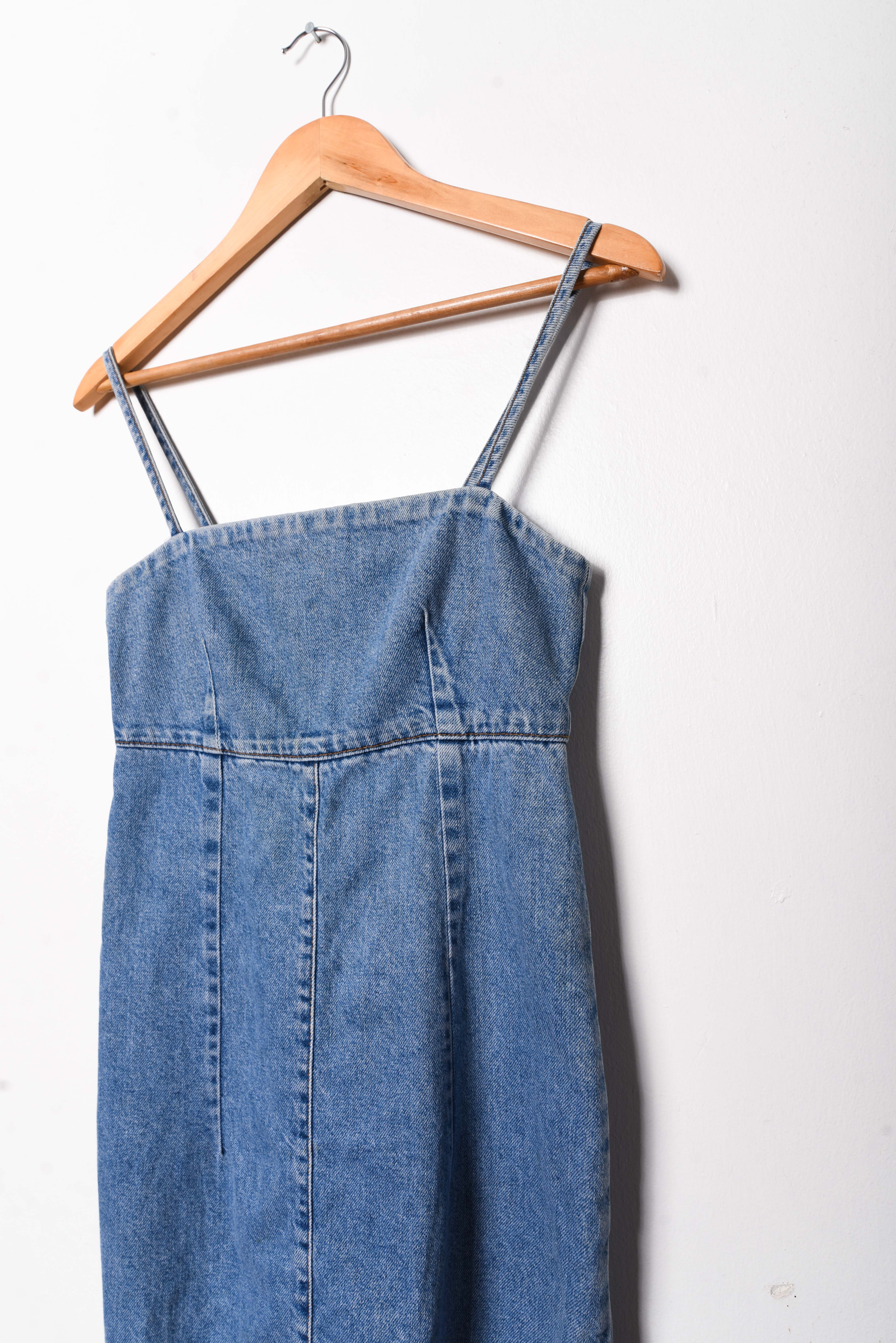 Vestido Topshop Moto denim