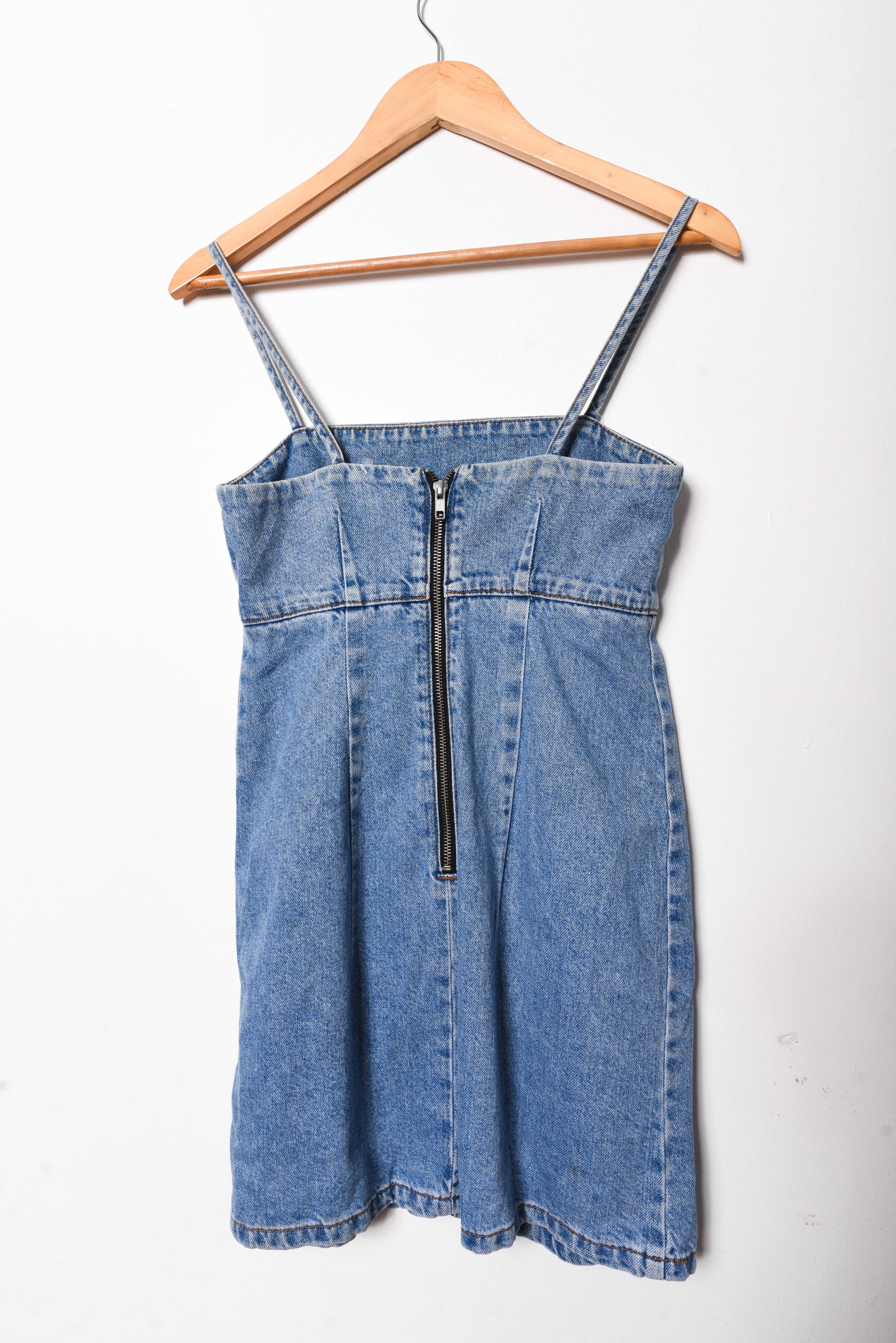 Vestido Topshop Moto denim