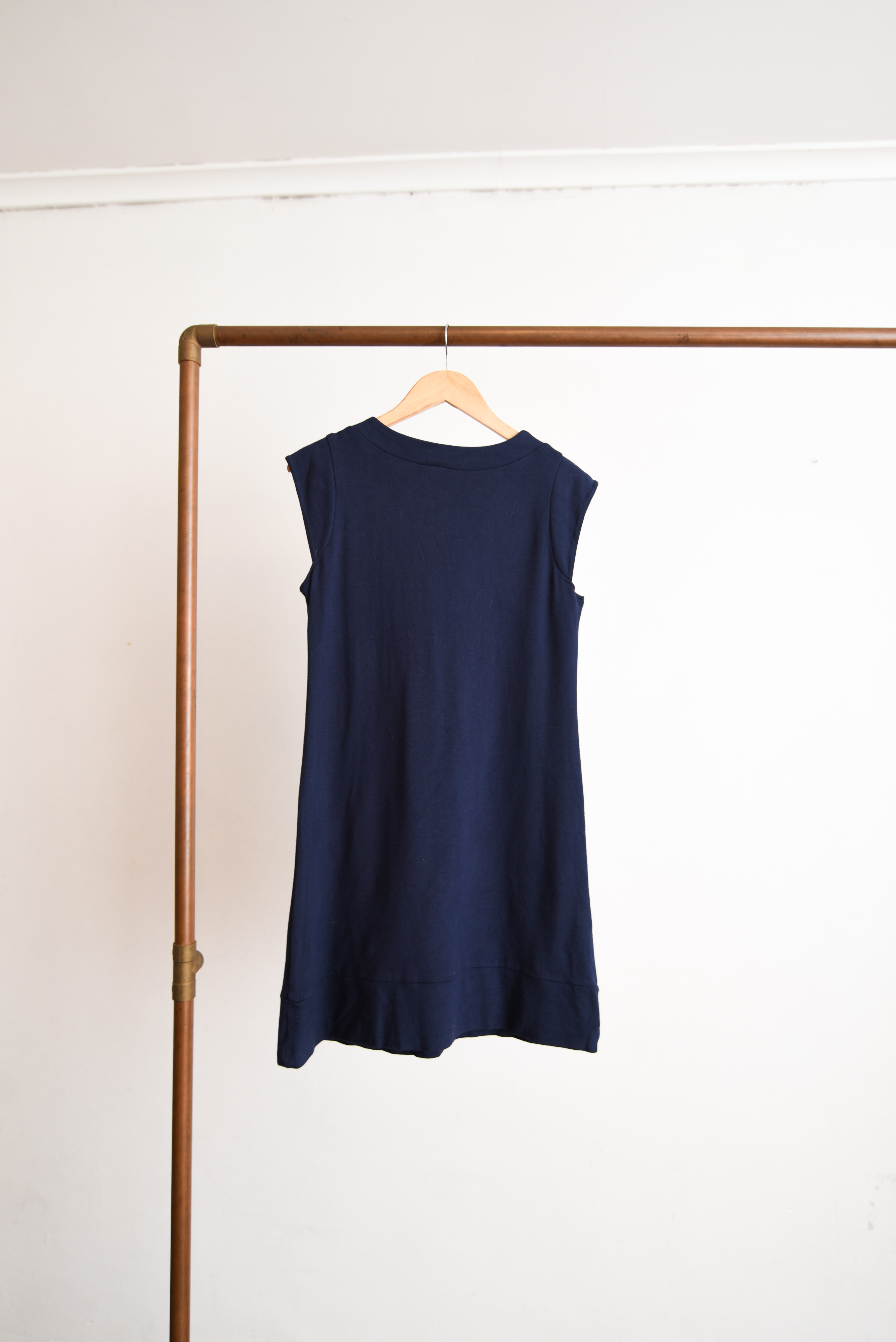 Vestido azul marinero golden