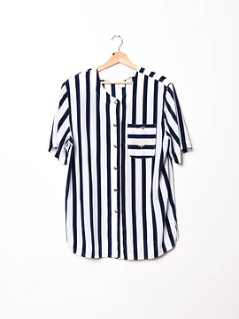 Blusa rayada marinera 90s