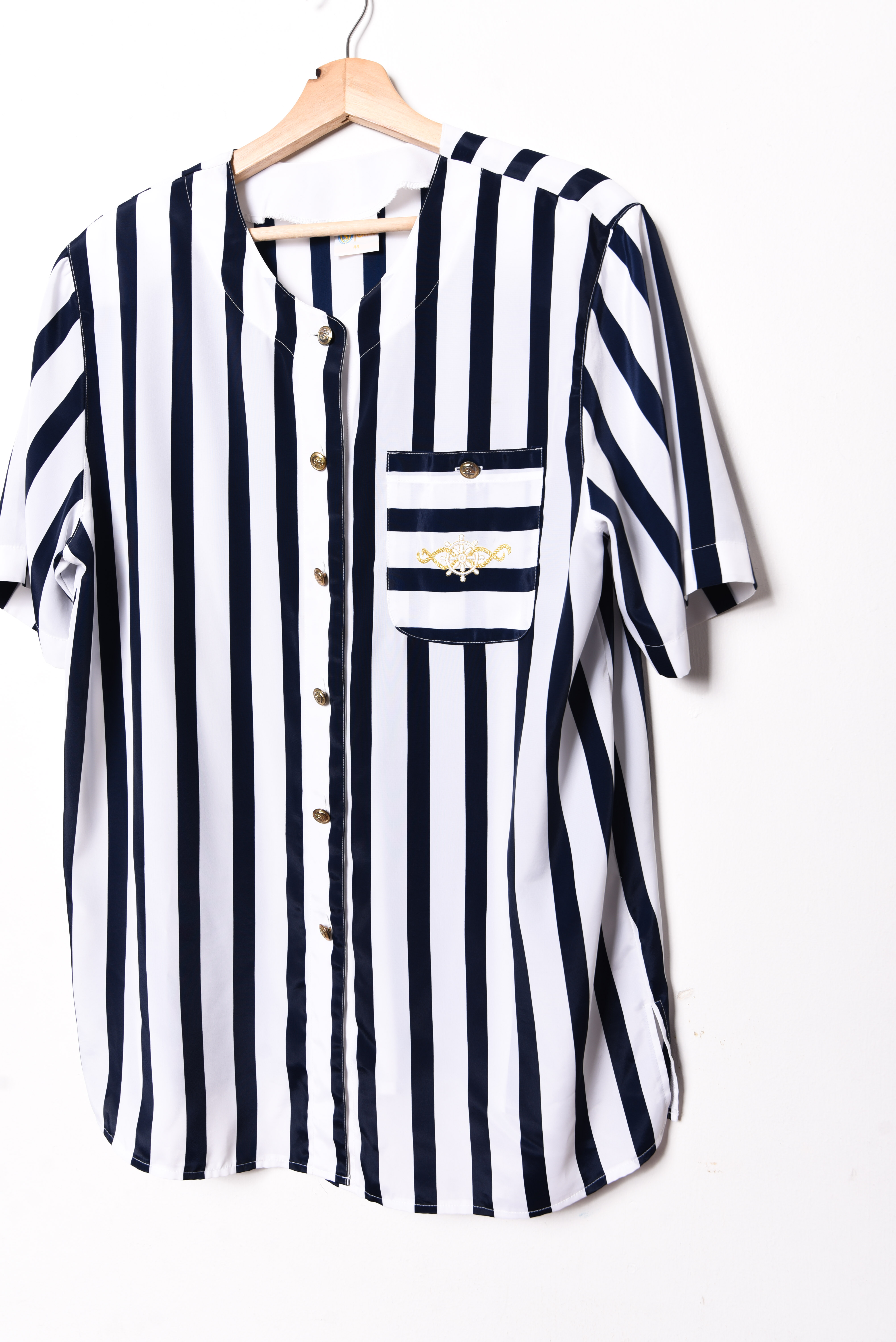 Blusa rayada marinera 90s
