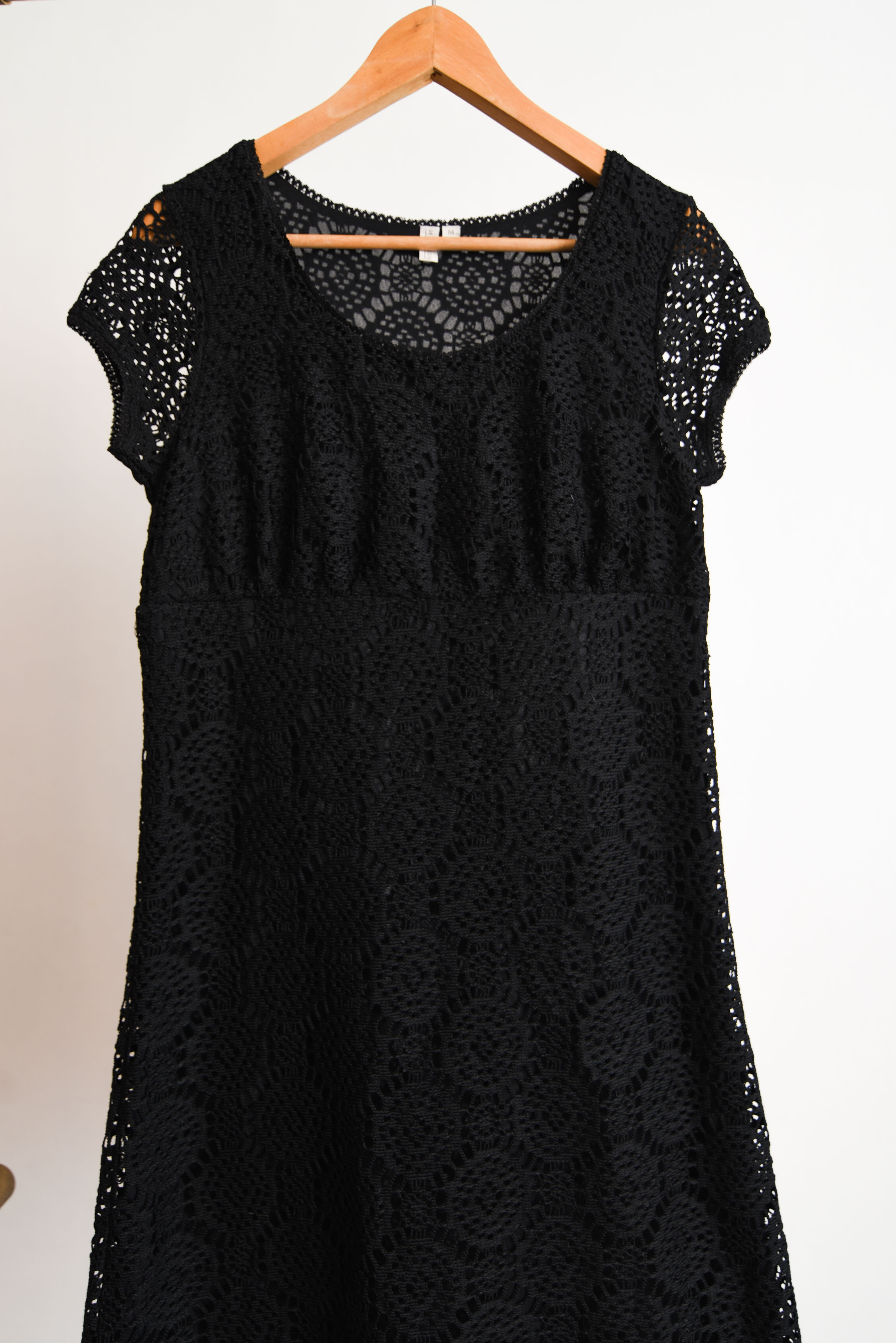 Vestido tejido black retro vibes