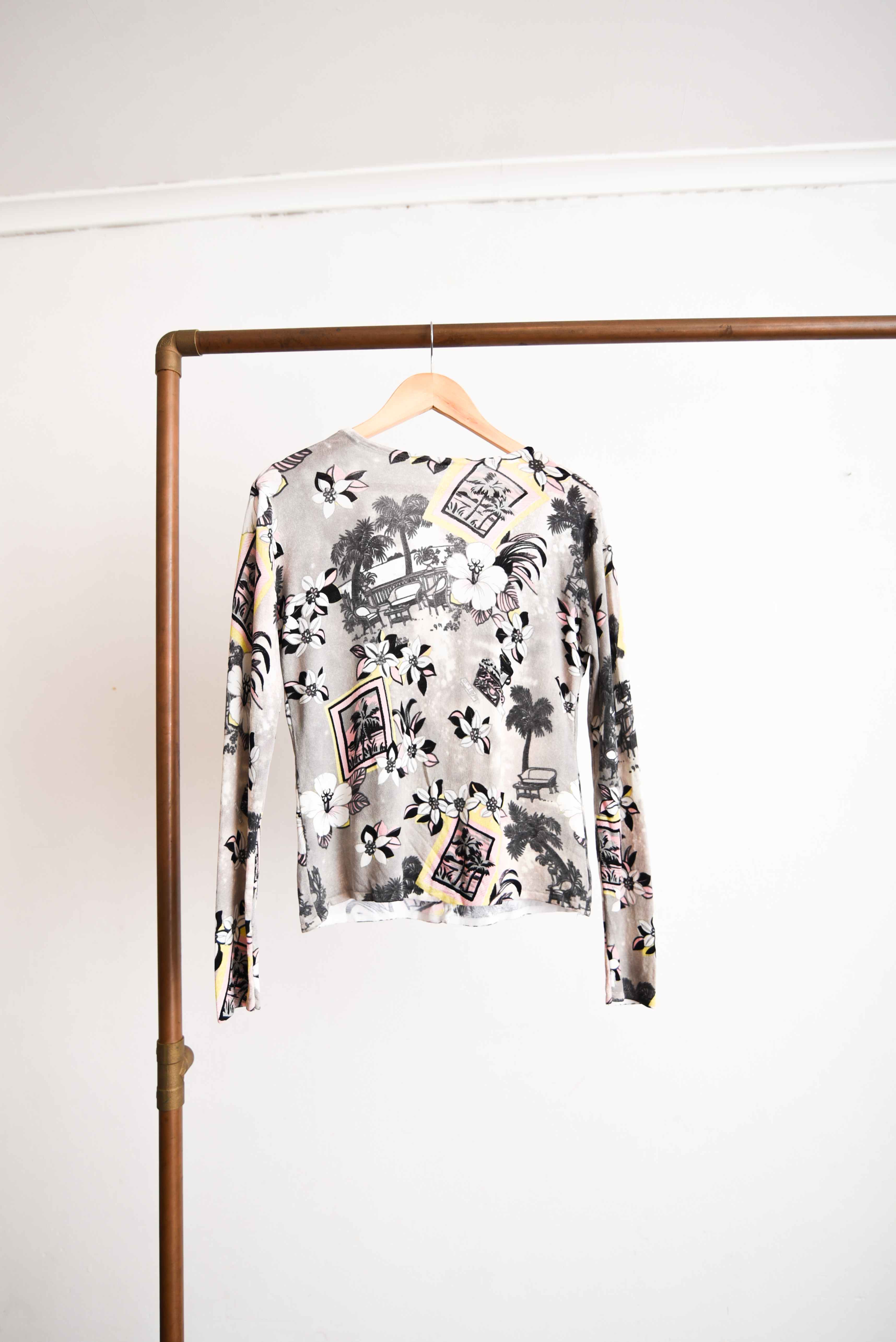 Cardigan seda primavera garden