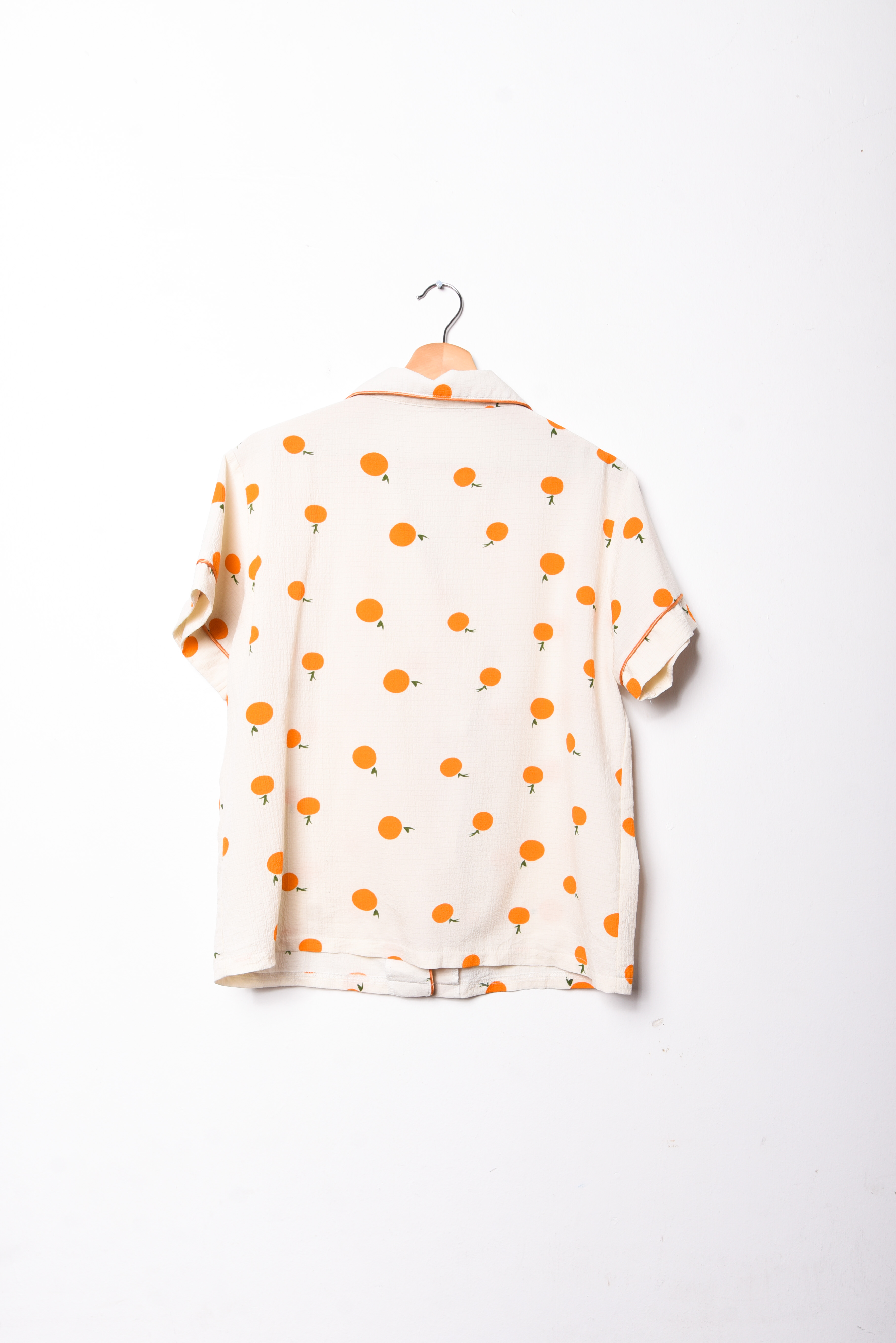 Blusa lencera naranjitas