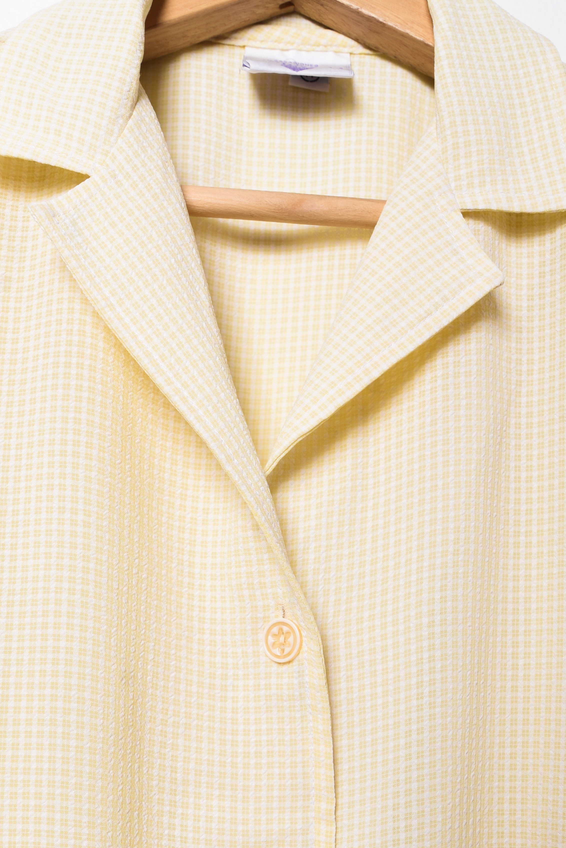 Blusa amarillo butter vntg made in Chile