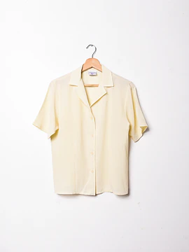 Blusa amarillo butter vntg made in Chile