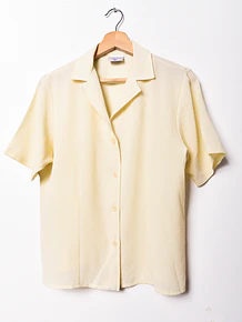 Blusa amarillo butter vntg made in Chile