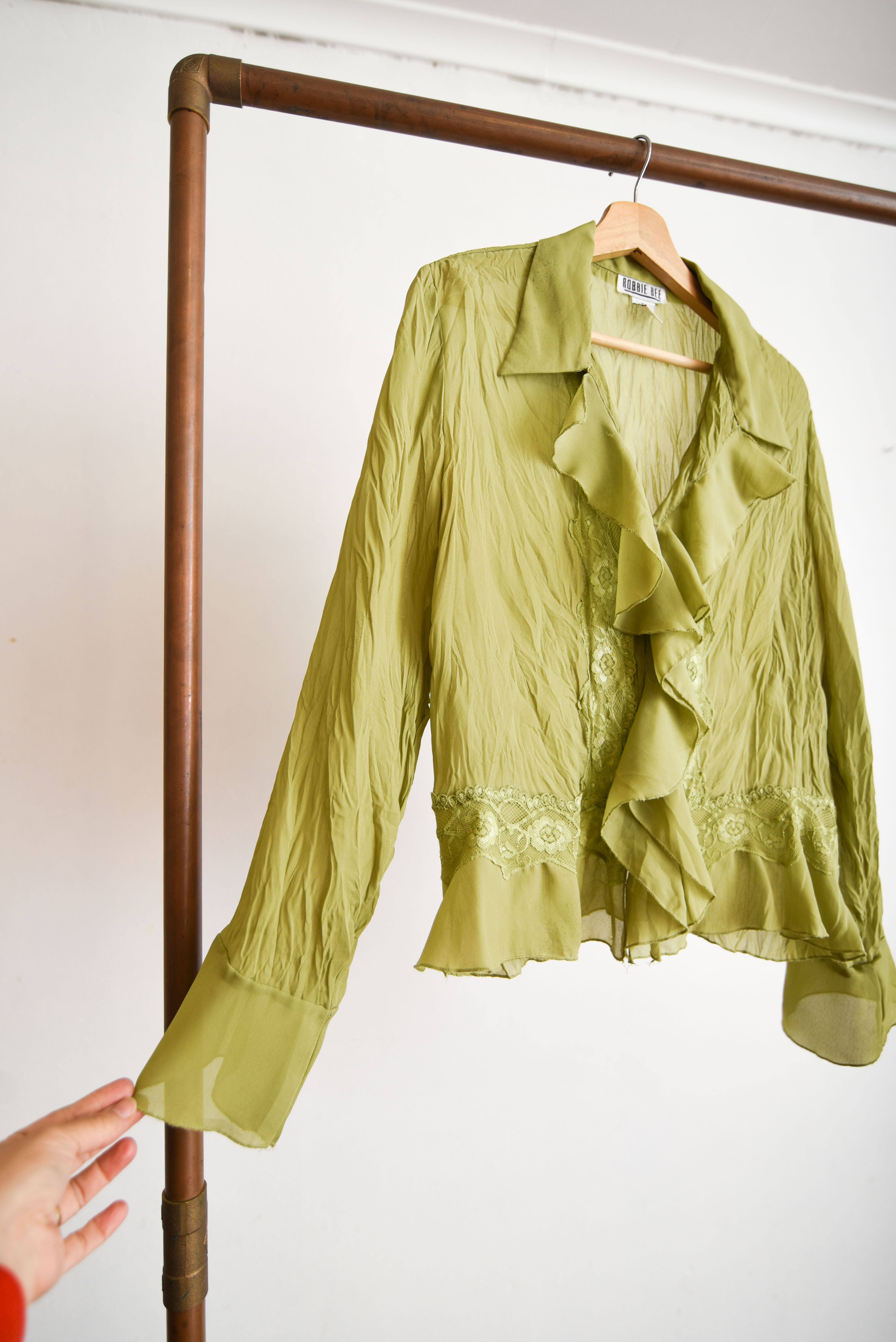 Blusa verde y2k