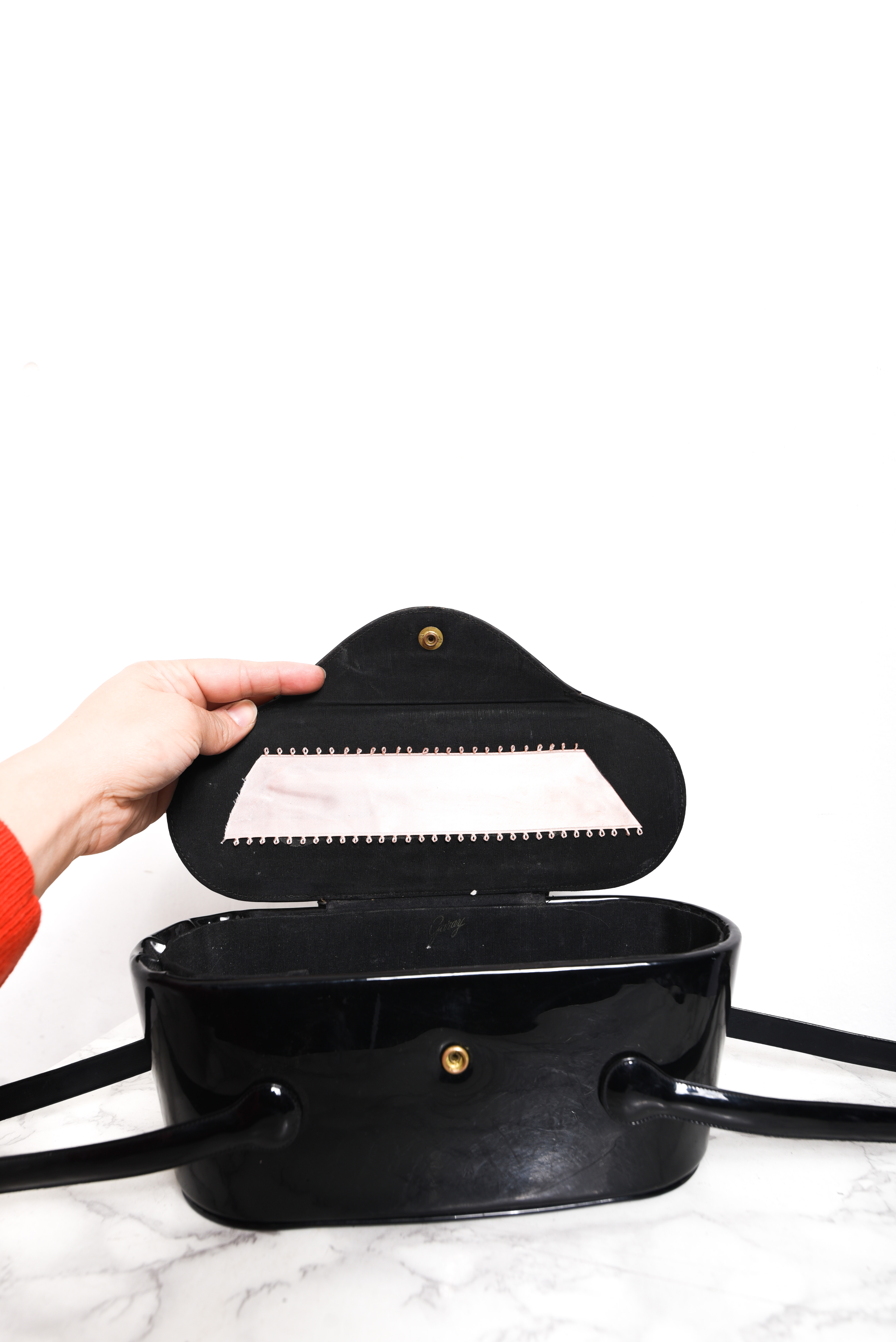 Cartera charol 1960s