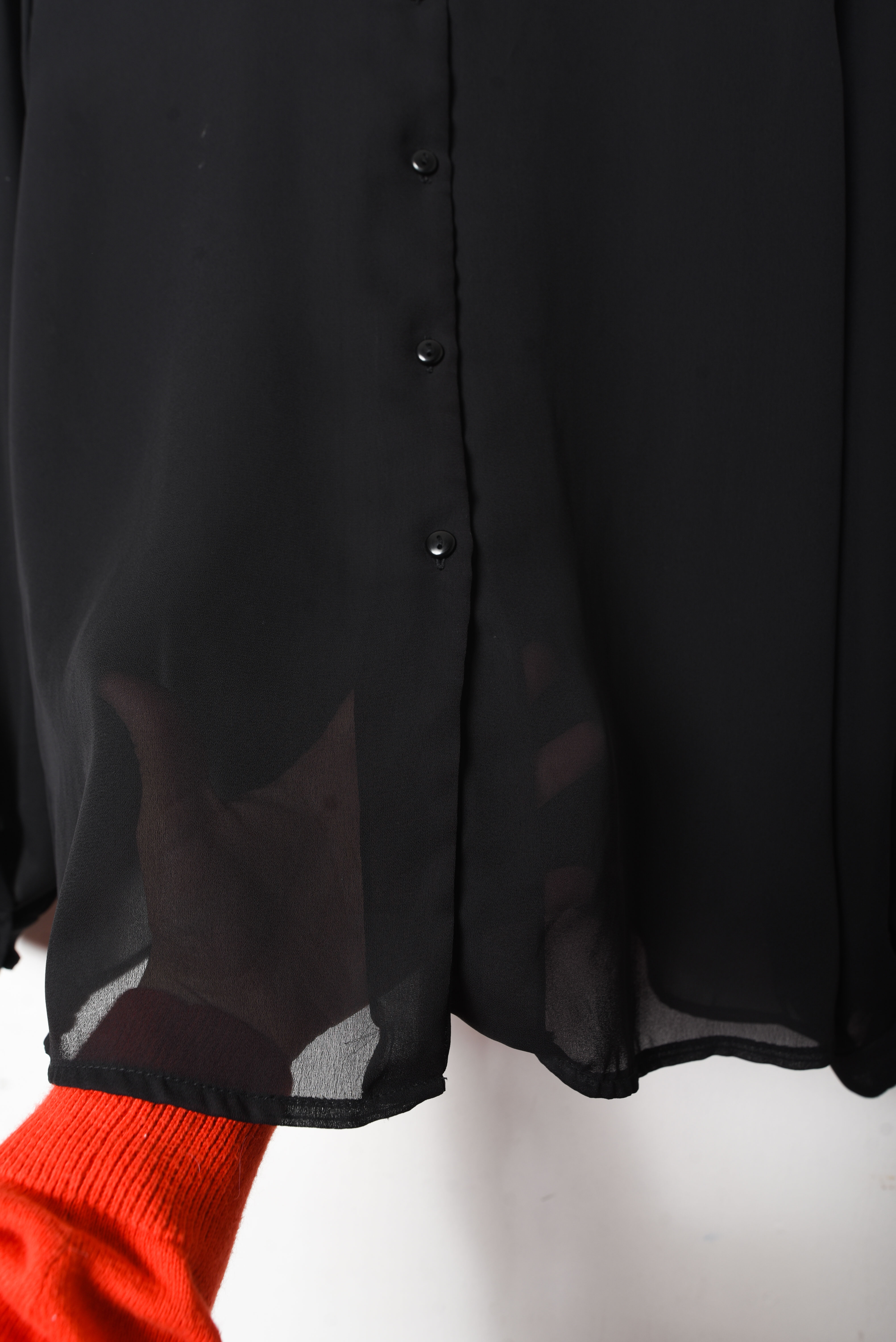 Blusa vintage black 80s