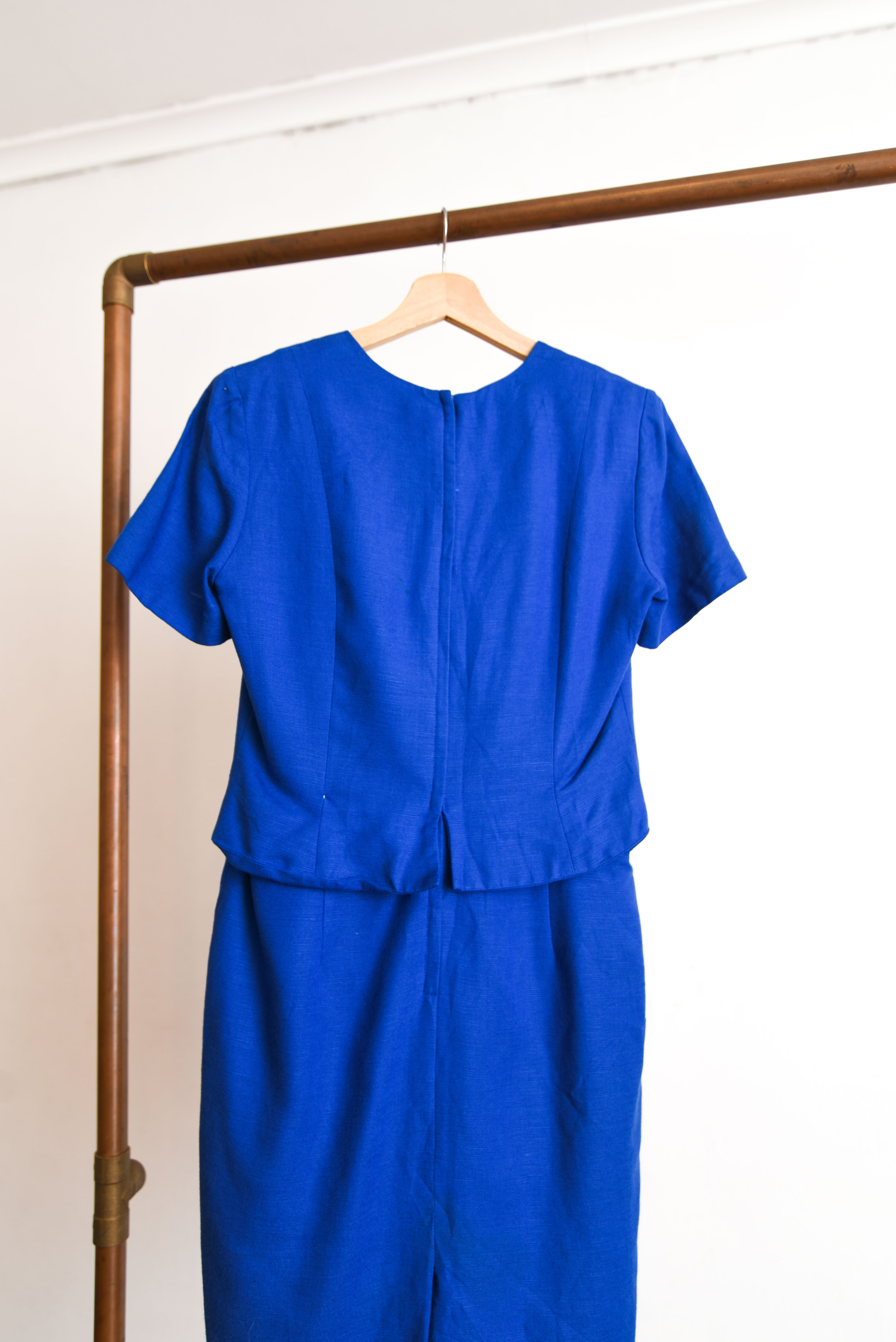 Vestido vintage Talbots azulino