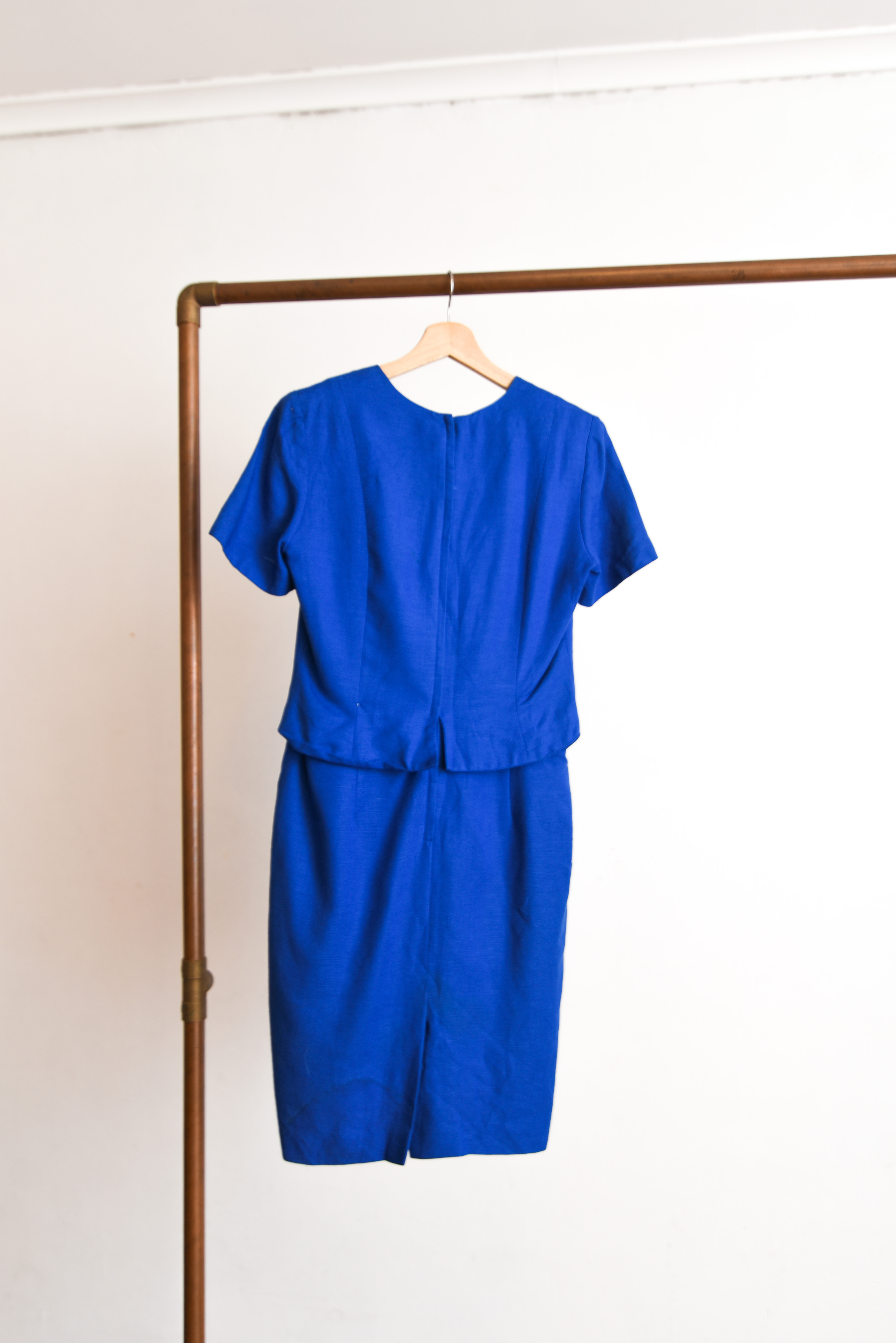Vestido vintage Talbots azulino