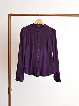 Blusa morada silk