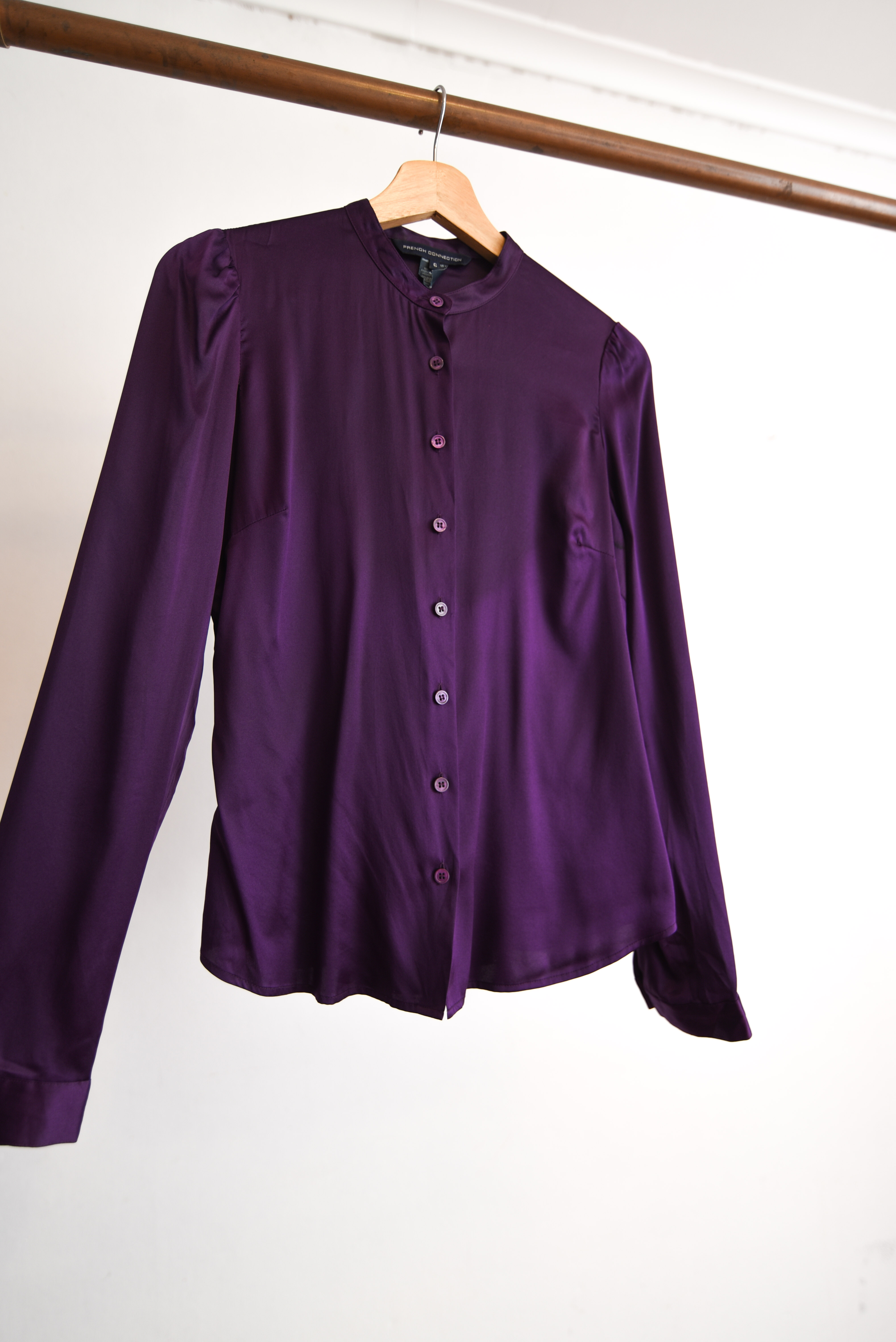 Blusa morada silk