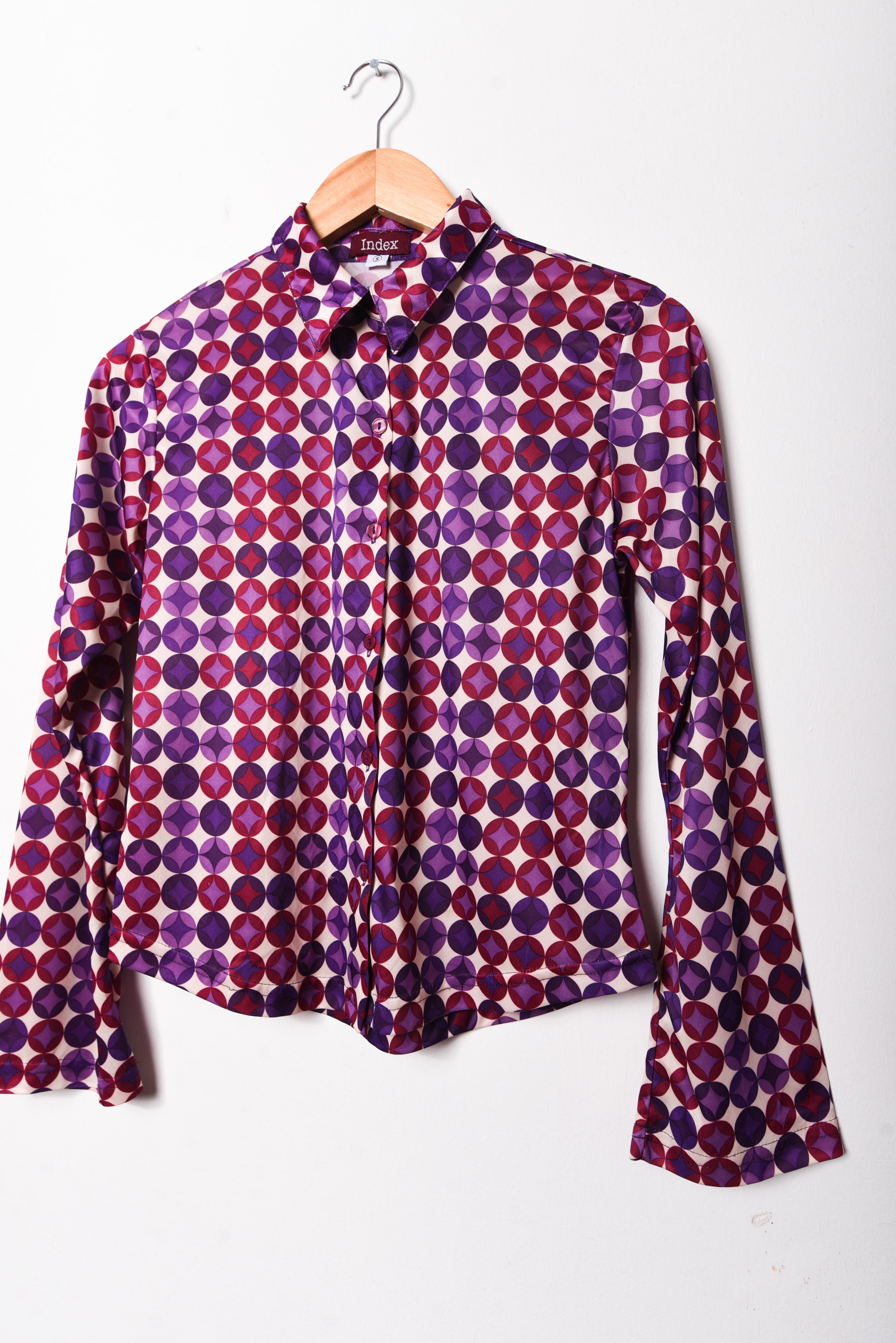 Blusa morada y2k made in Chile