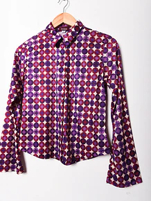 Blusa morada y2k made in Chile