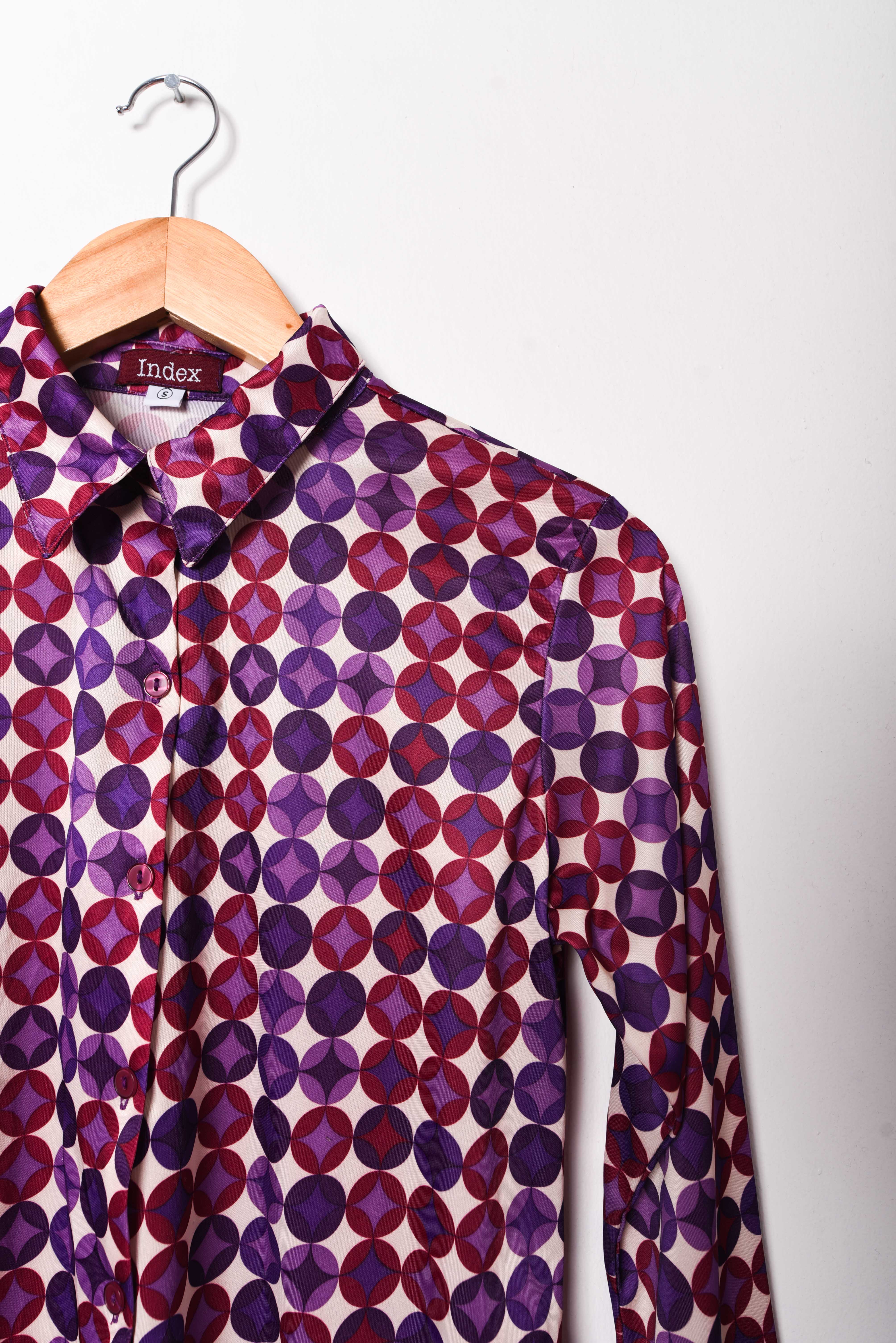 Blusa morada y2k made in Chile