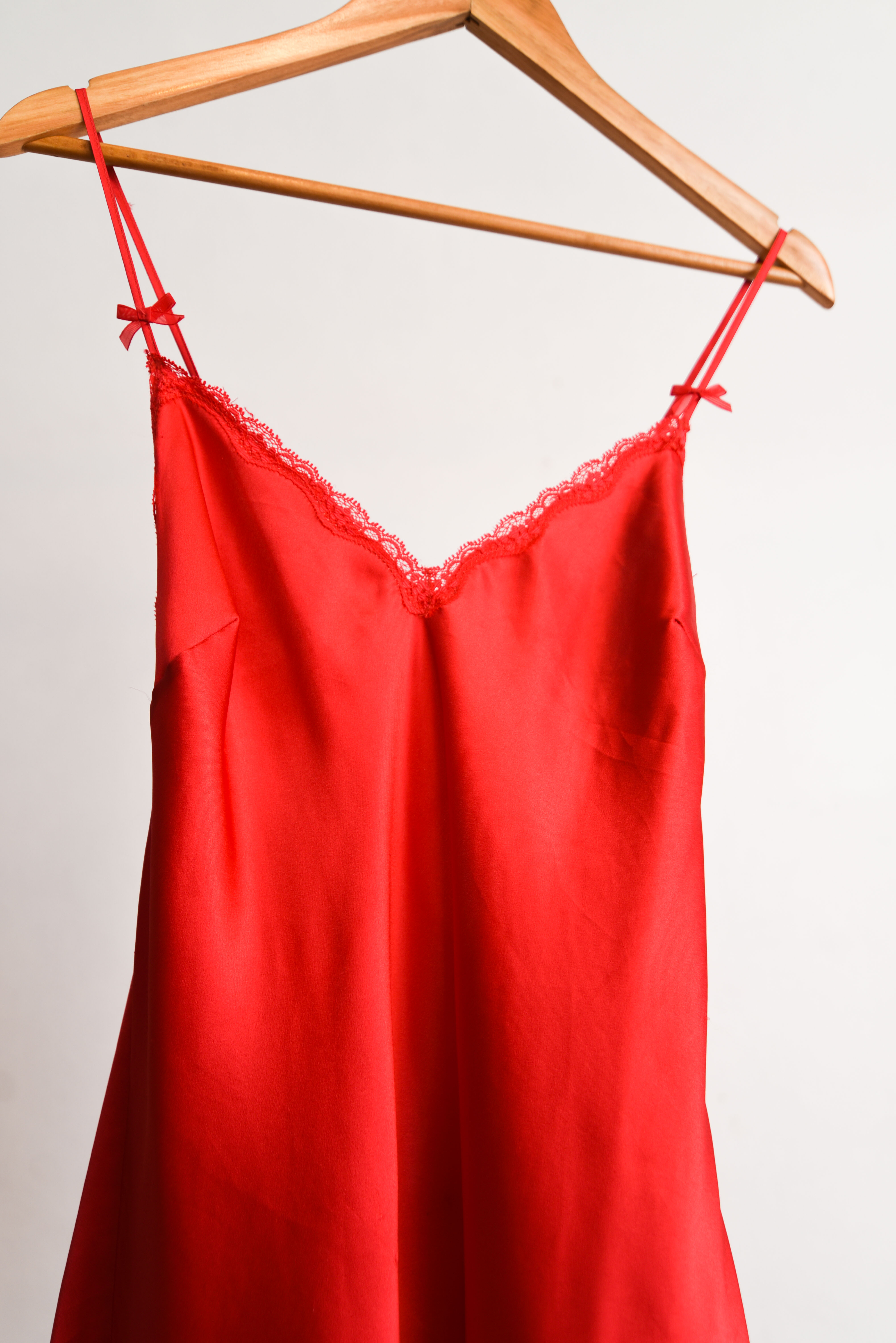 Slipdress rojo Victoria's Secret