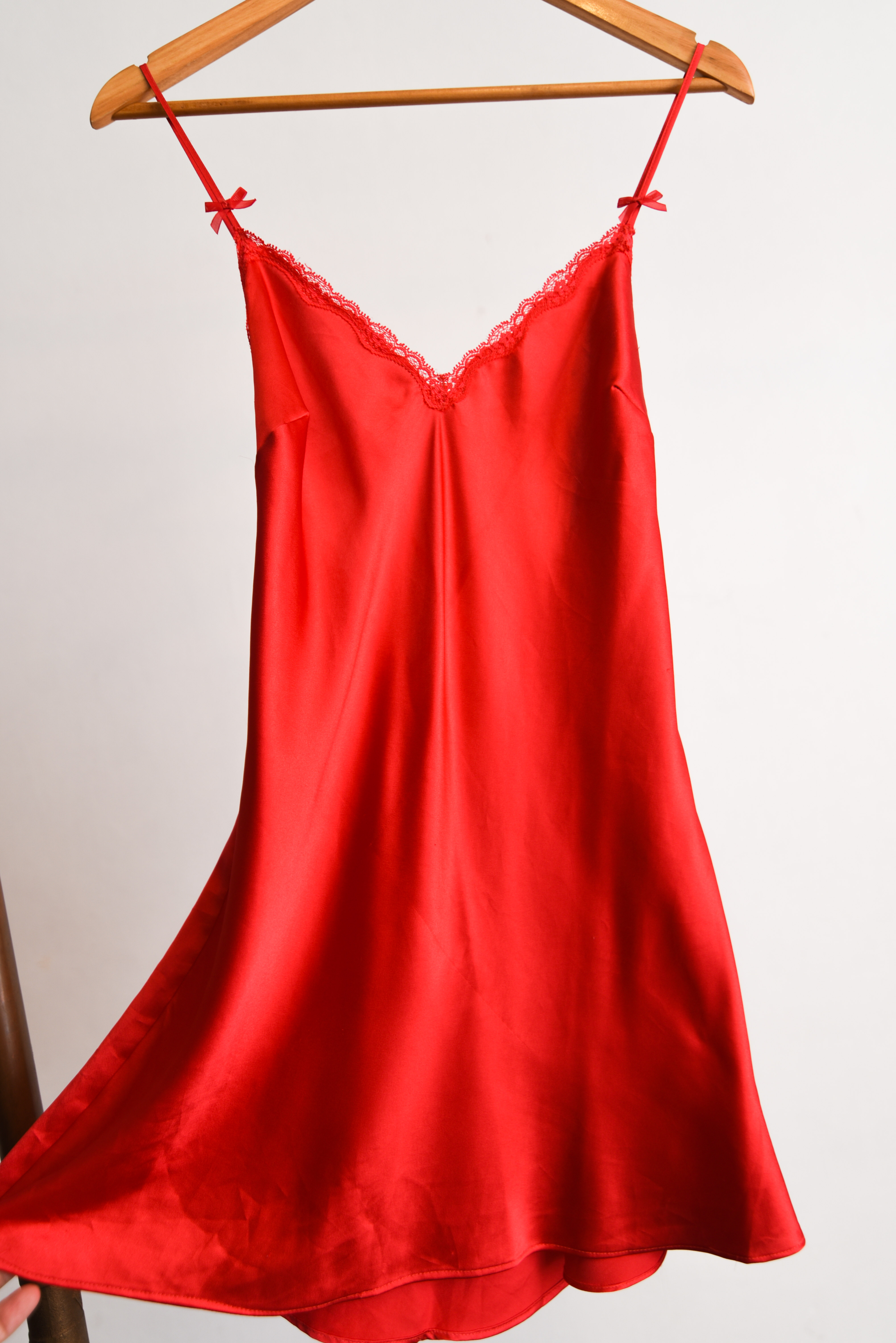 Slipdress rojo Victoria's Secret