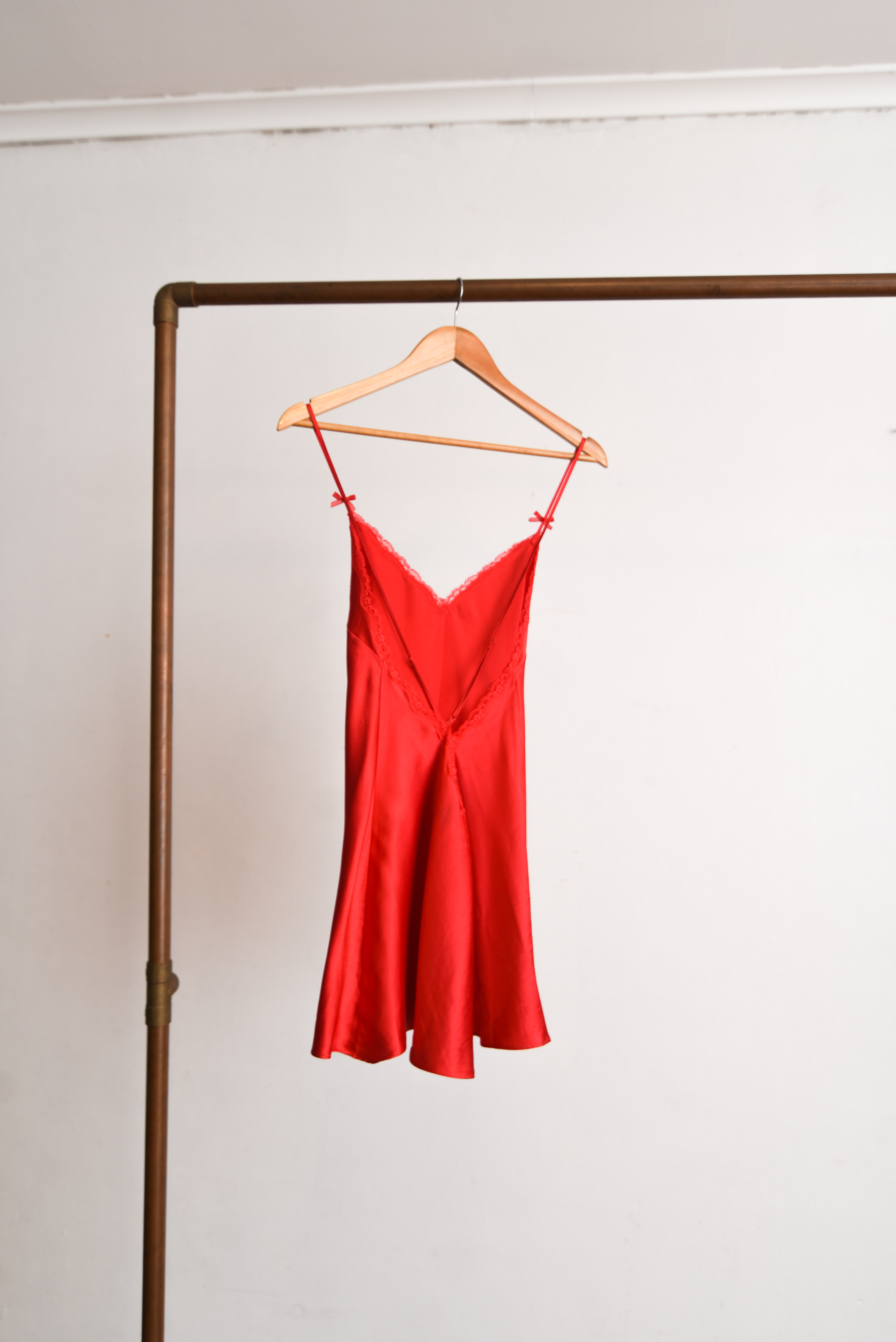 Slipdress rojo Victoria's Secret