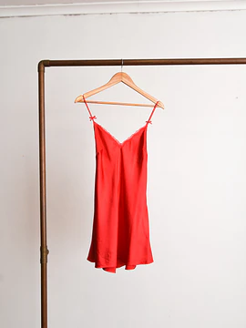 Slipdress rojo Victoria's Secret