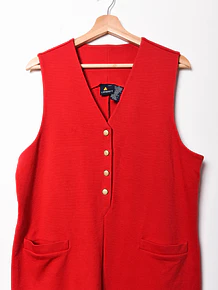 Vestido rojo vintage LizSport