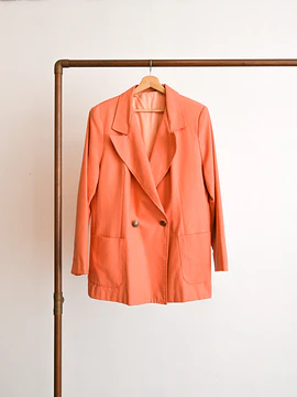 Blazer naranjo vintage made in Chile