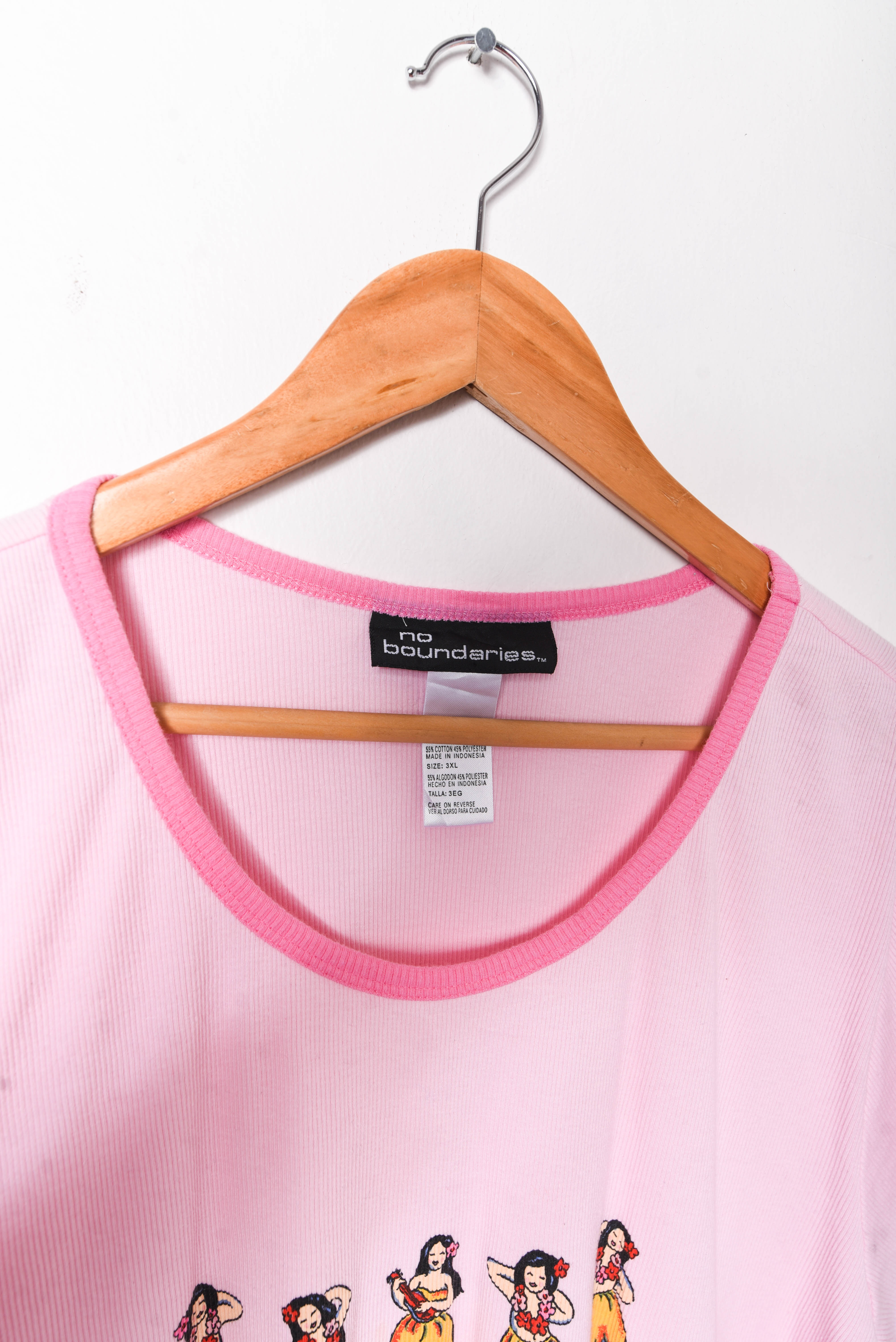 Babytee 90s rosada plus size